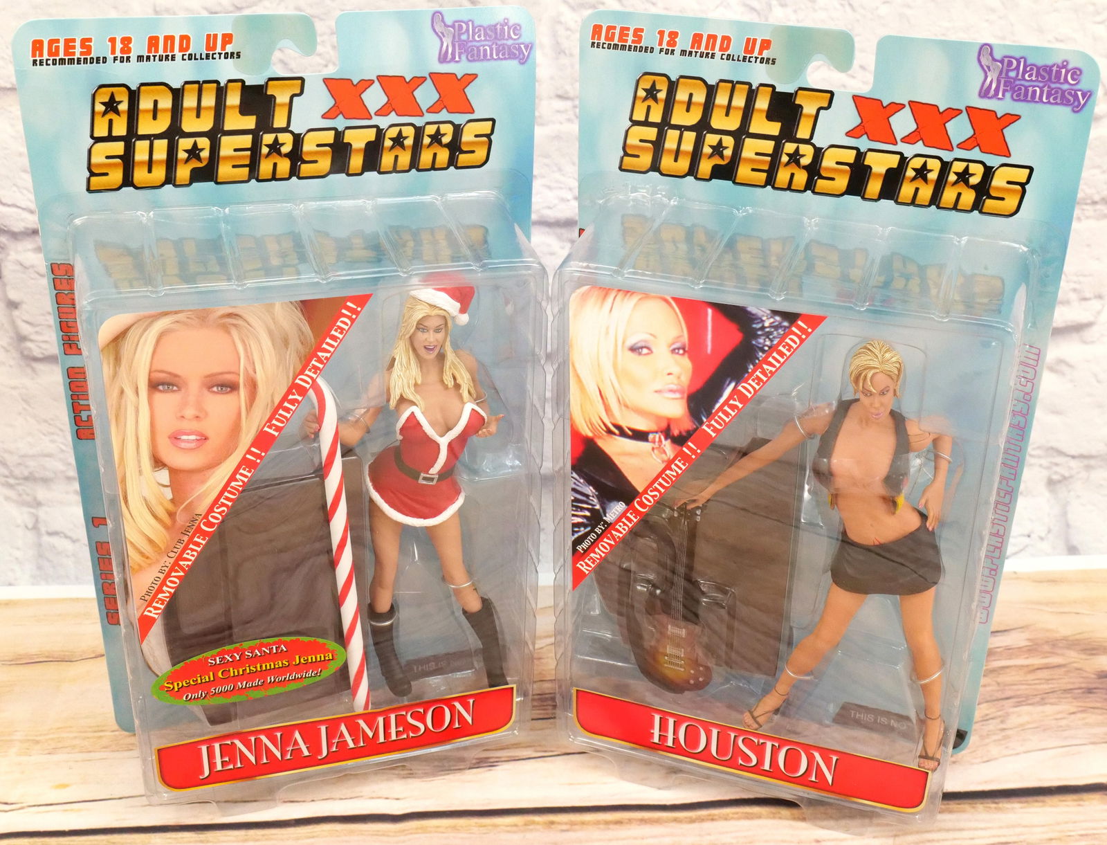 Lot of 2 Adult XXX Superstars Action Figures (1 of 4)