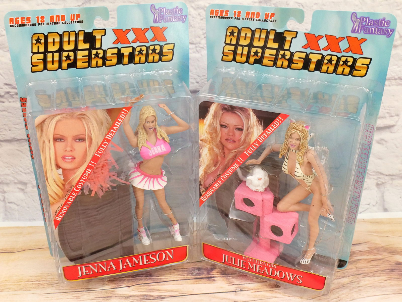 Lot of 2 Adult XXX Superstars Action Figures (1 of 4)