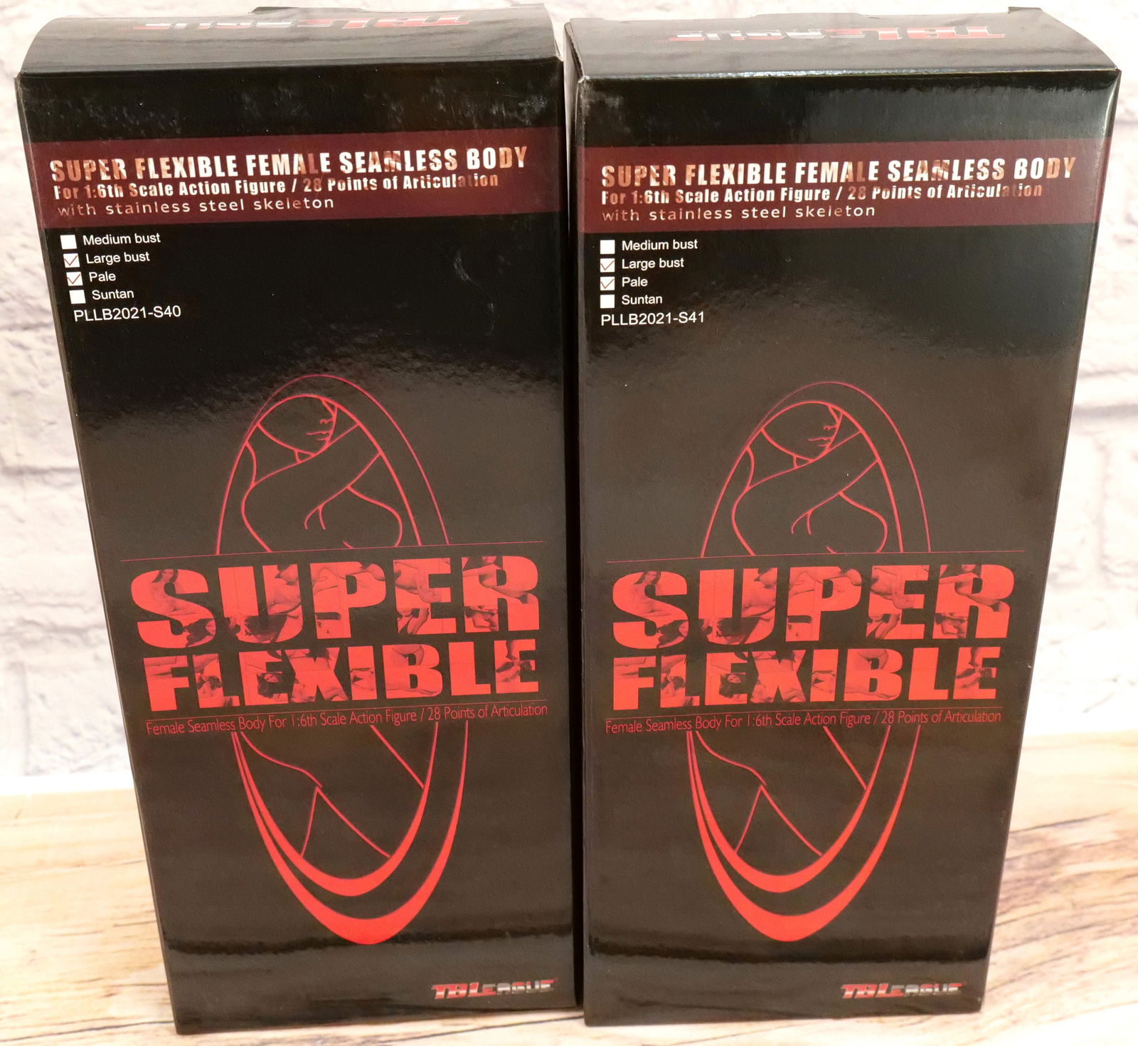Lot of 2 TBLeague Super Flexible Female Body - 1:6 Scale (1 of 7)