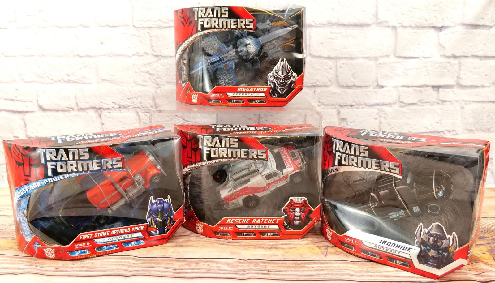 Lot of 4 Transformers (1 of 8)