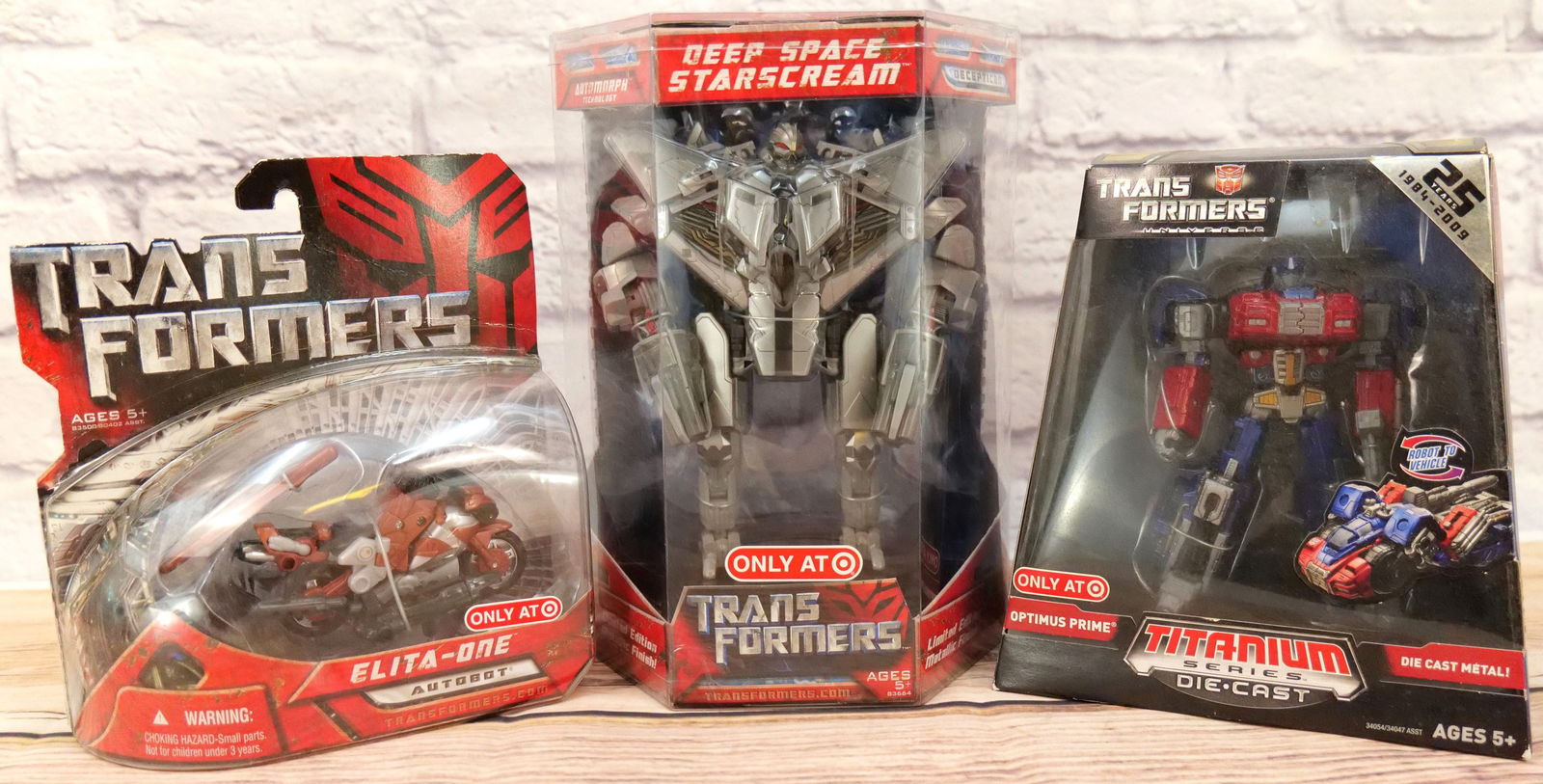 Lot of 3 Transformers Toys (1 of 9)