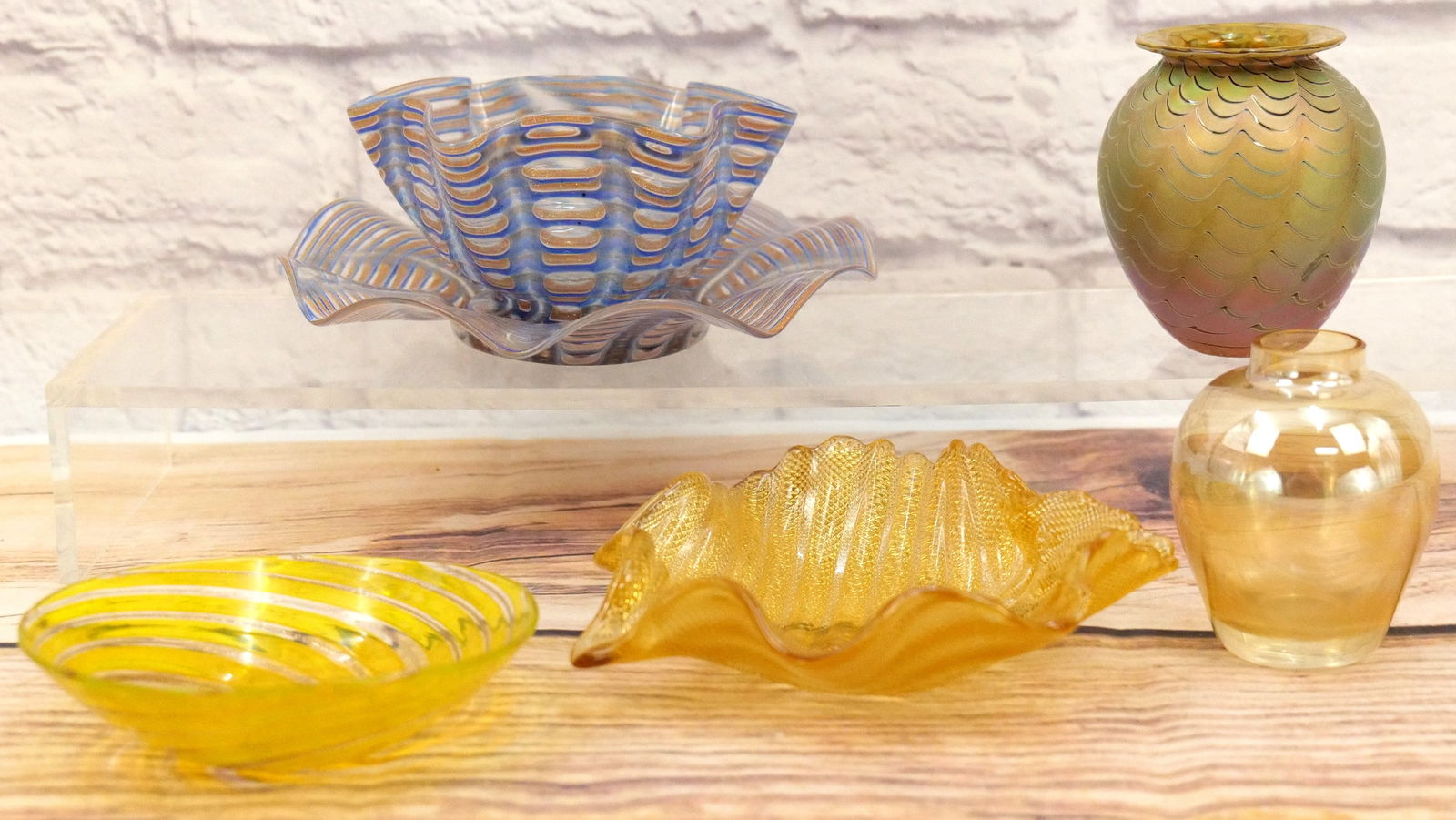 Group Lot of Art Glass (1 of 11)