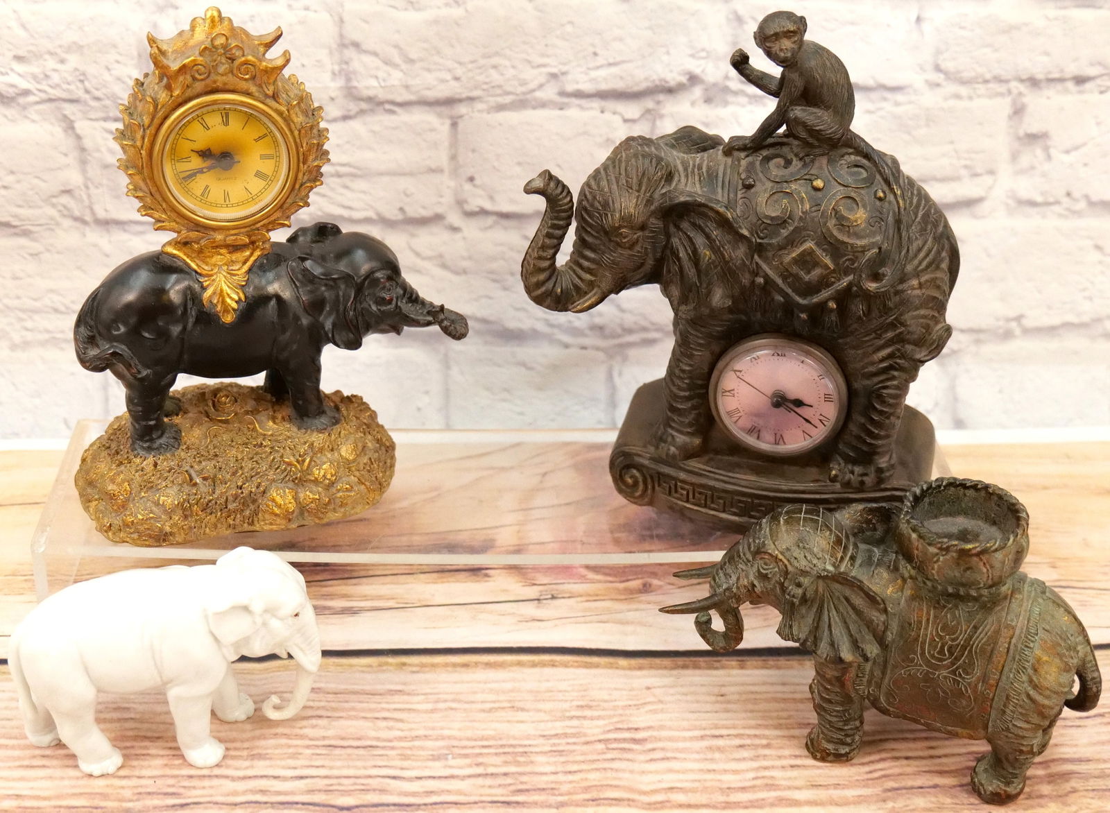 Group Lot of Decorative Elephants (1 of 8)