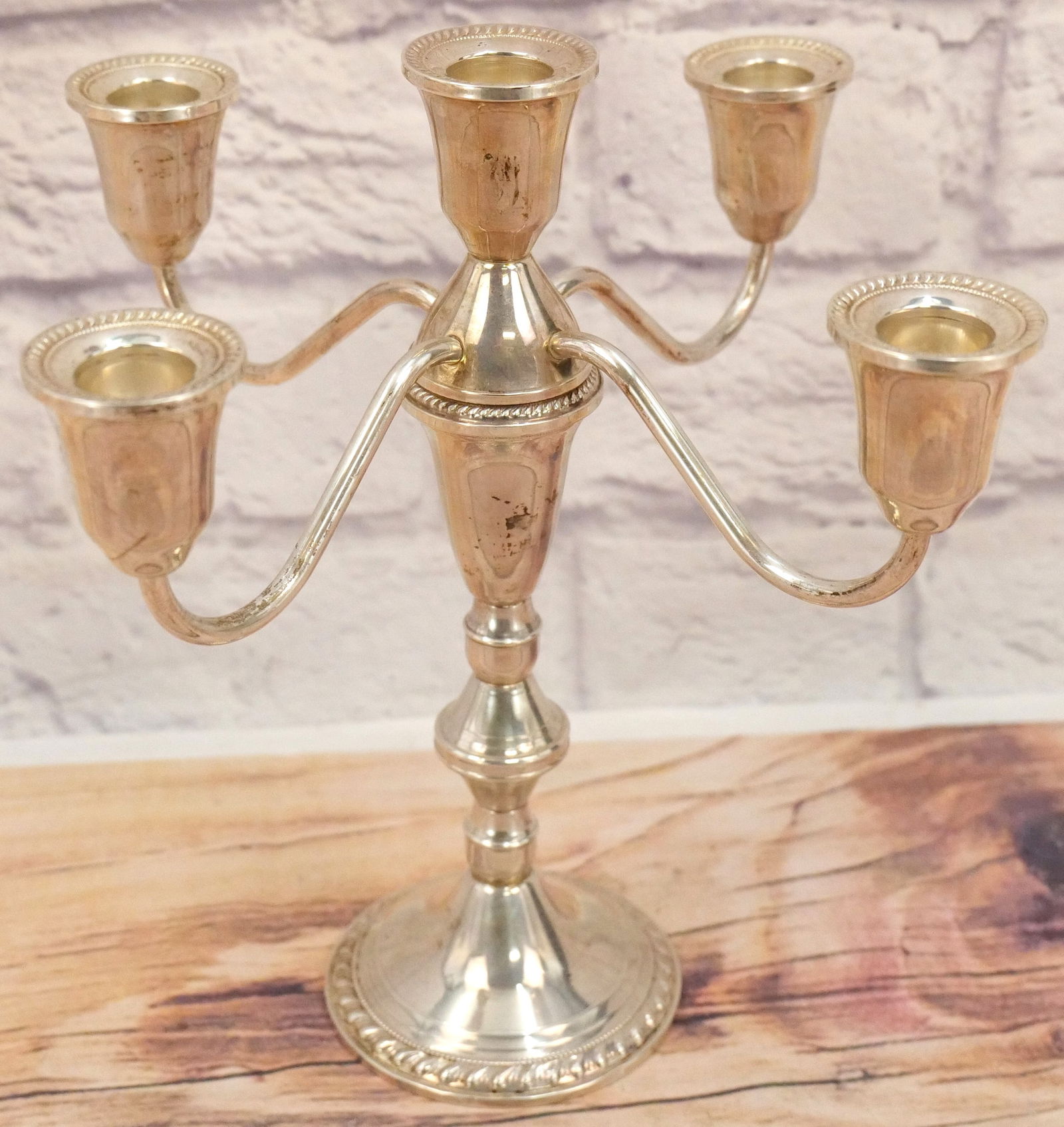 Weighted Sterling Silver Candelabra (1 of 8)