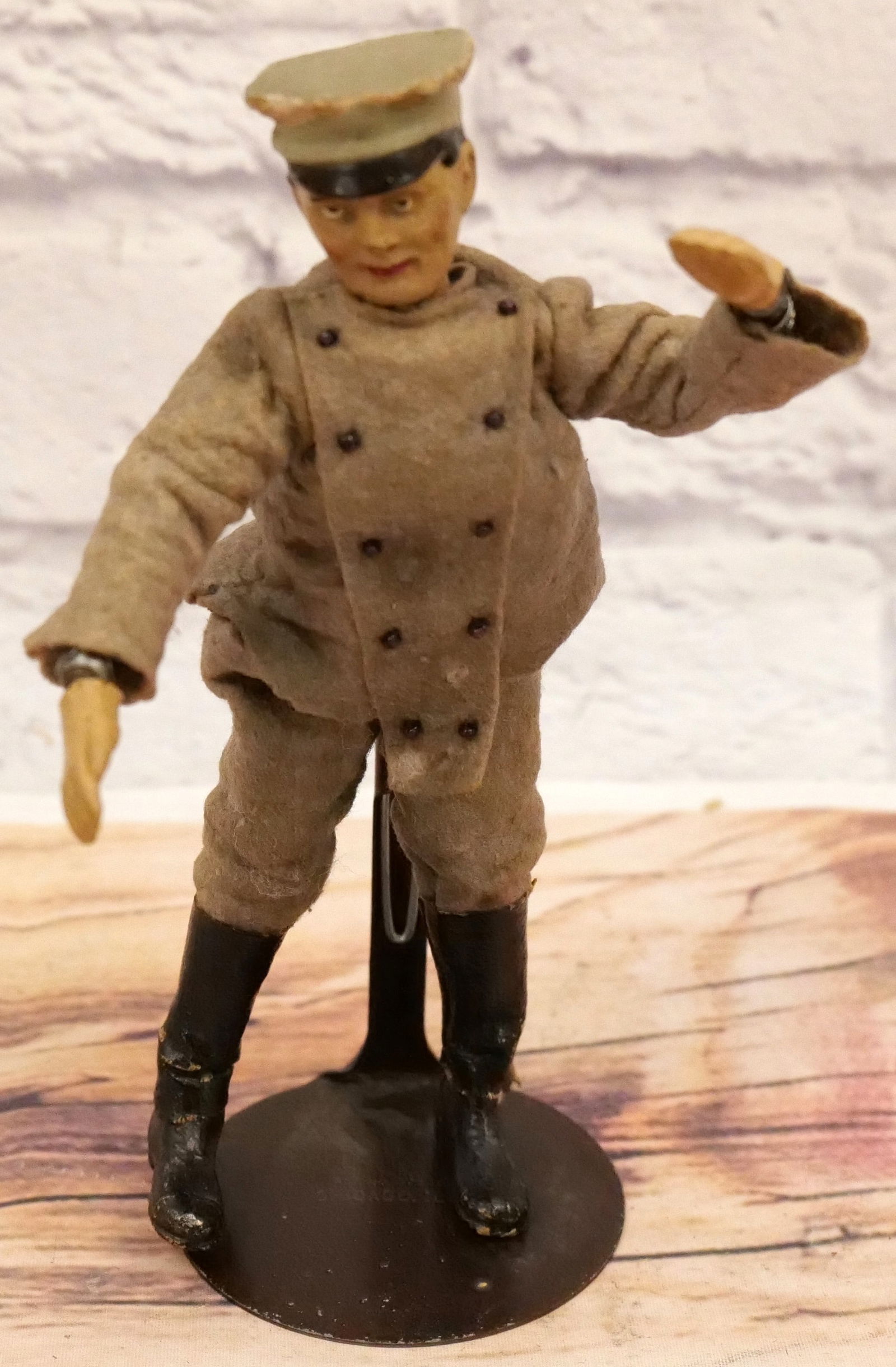Antique Composition Sailor Doll (1 of 8)
