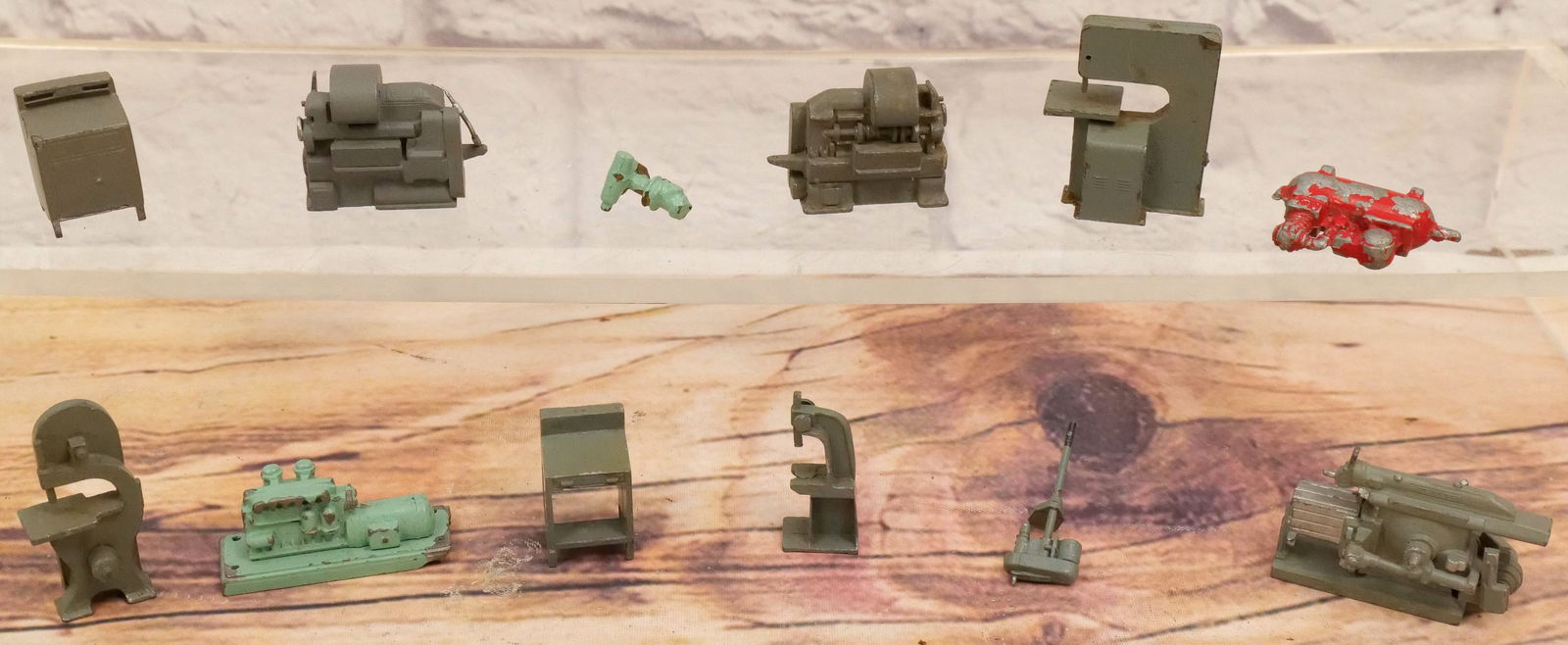 Group Lot of Heavy Equipment Shop Tool Miniatures (1 of 9)