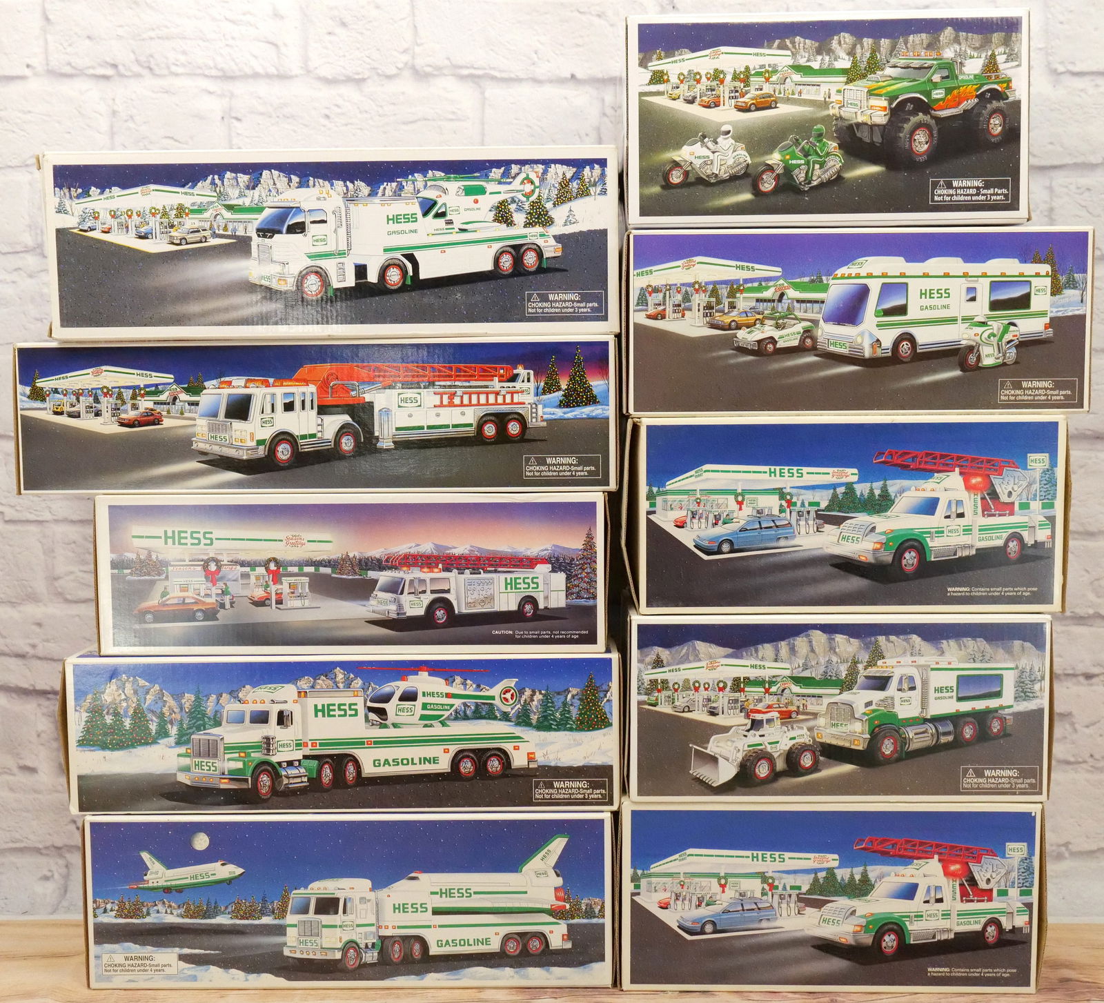Lot of 10 Hess Trucks (1 of 9)