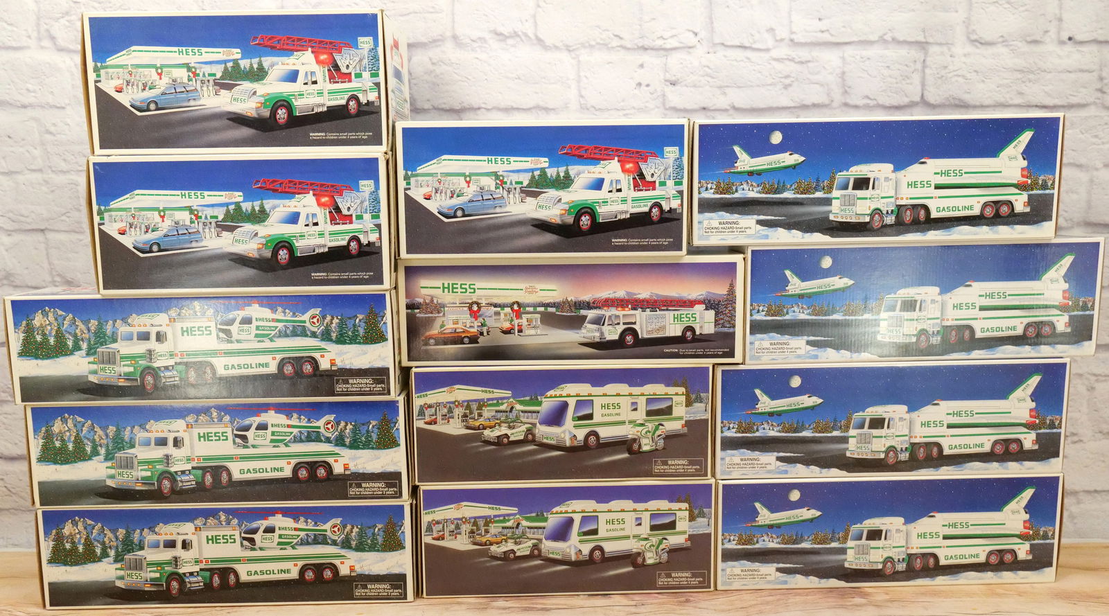 Lot of 13 Hess Trucks (1 of 6)