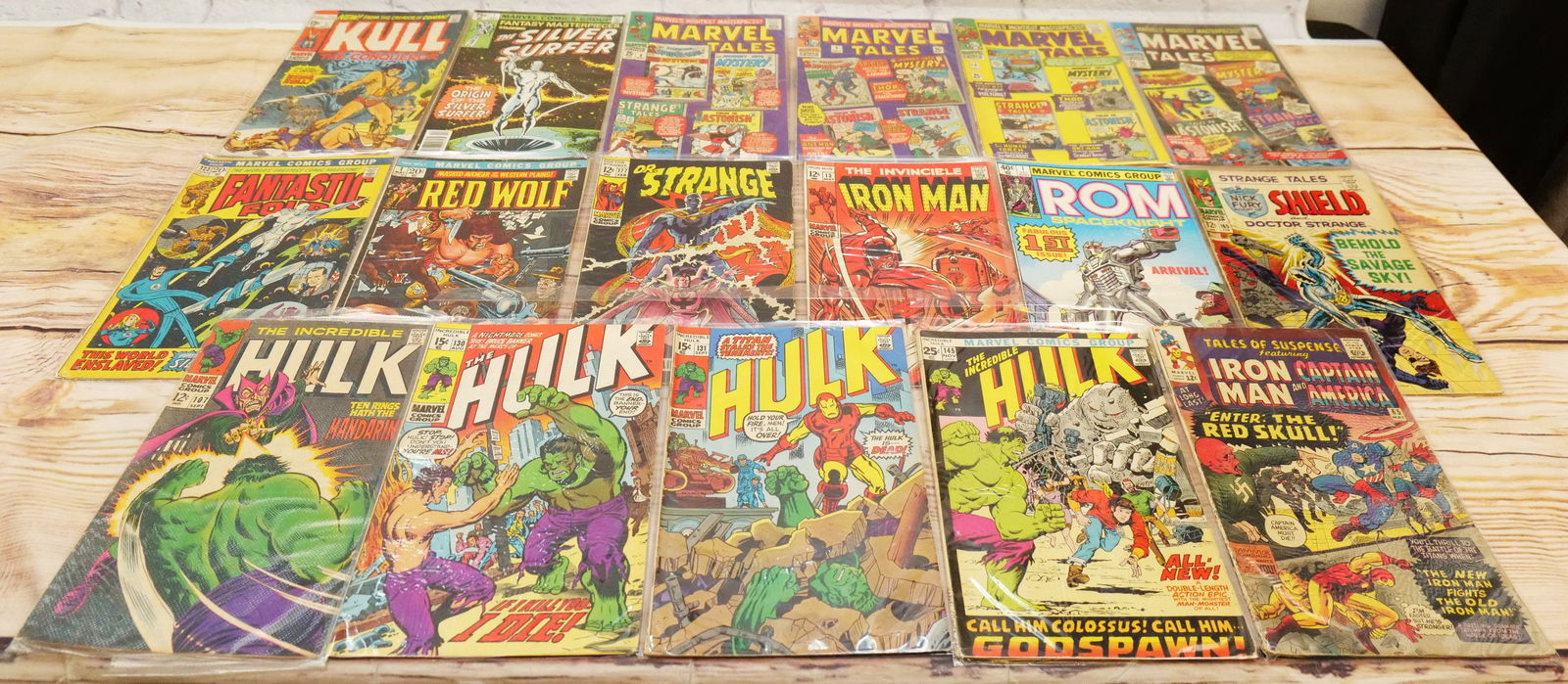 Lot of 17 Marvel Silver and Bronze Age Comics (1 of 10)
