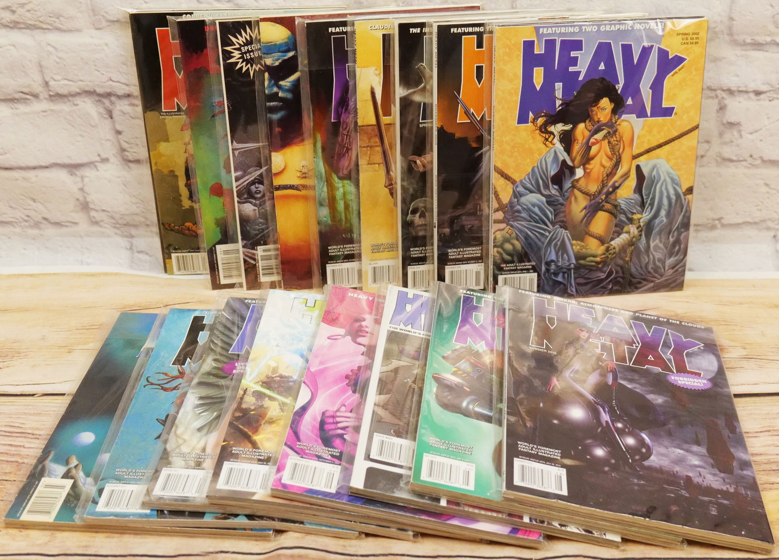 Lot of Heavy Metal Magazines (1 of 3)
