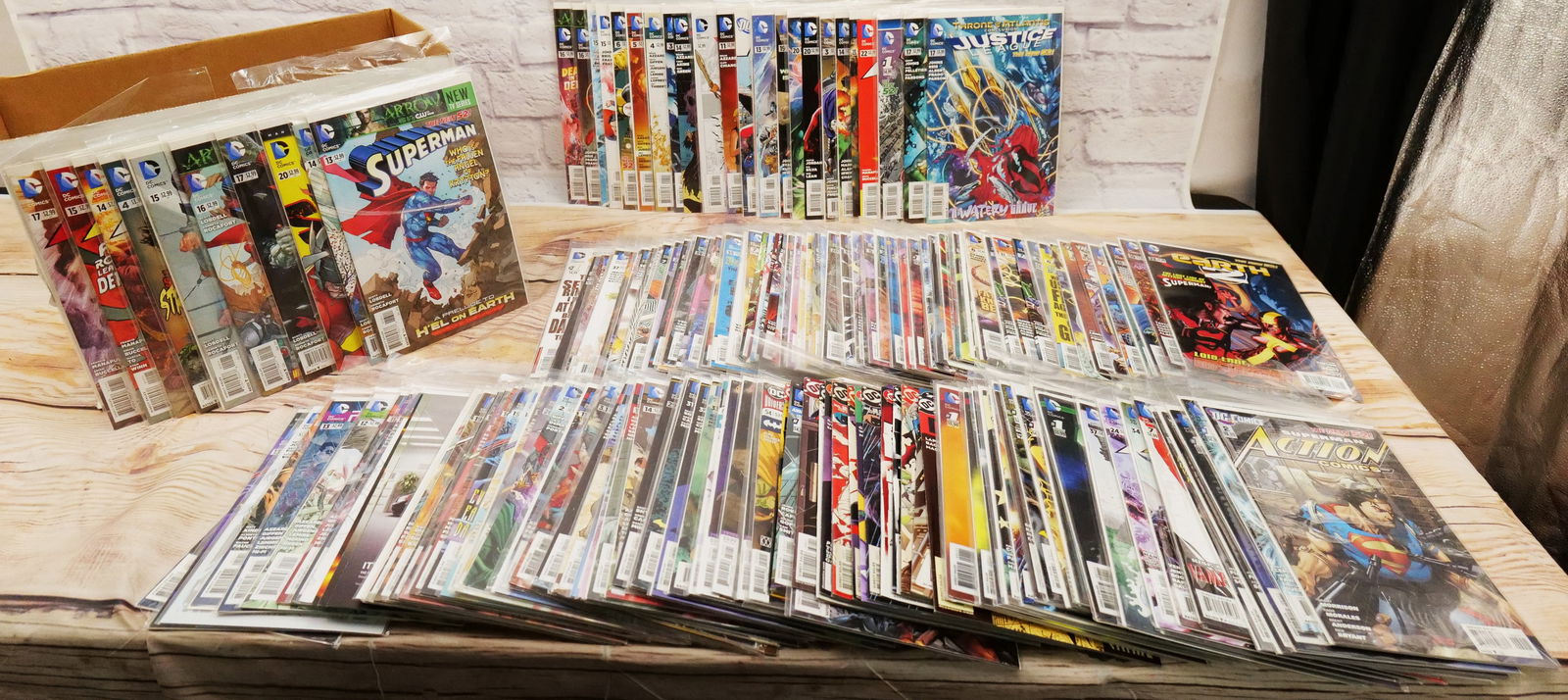 Short Box of DC New 52 Comics (1 of 12)