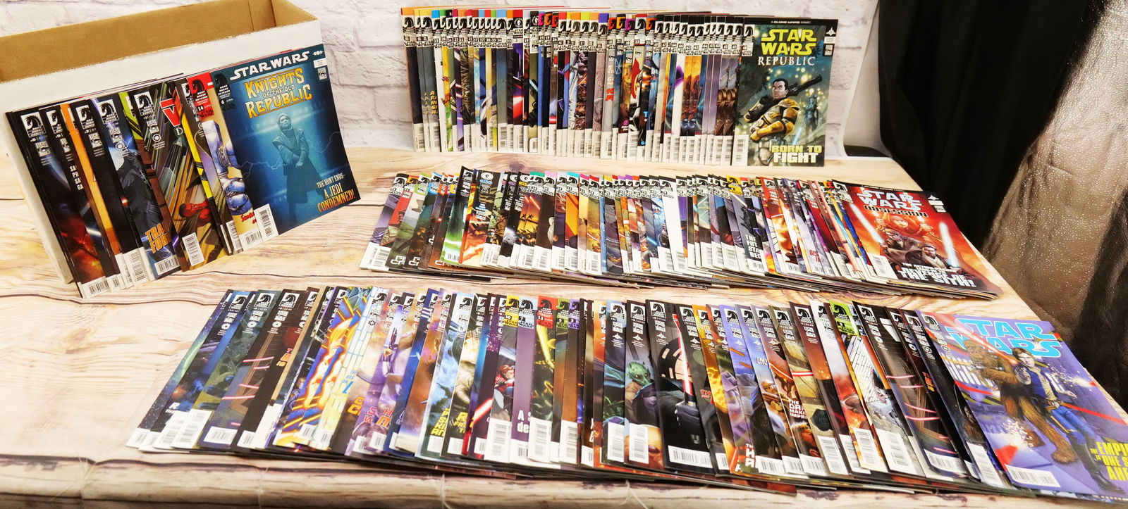 Short Box of Star Wars Comics (1 of 11)