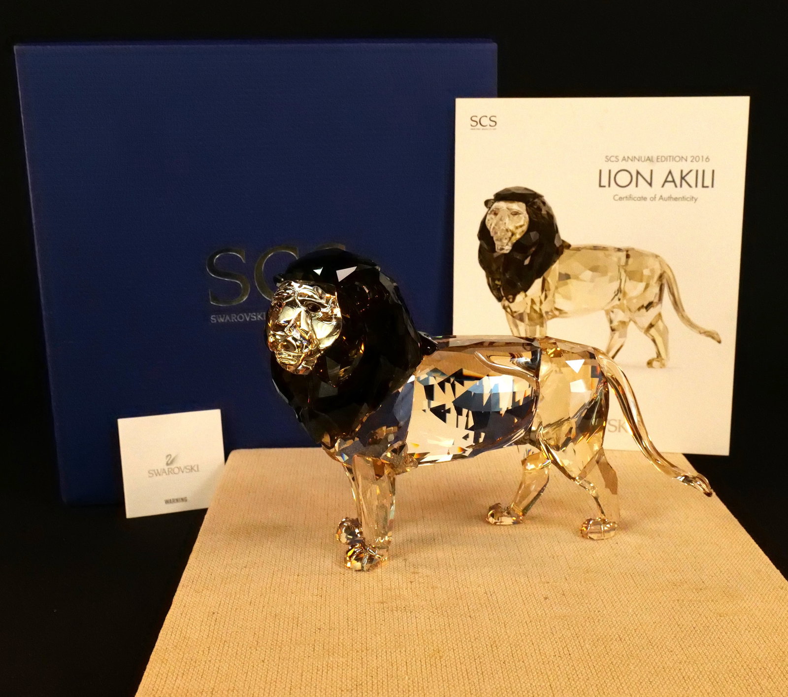 Swarovski Crystal Lion Akili Figurine (1 of 10)