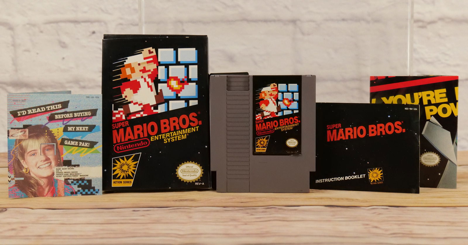 Super Mario Bros. Nintendo (NES) Game in Box (1 of 3)