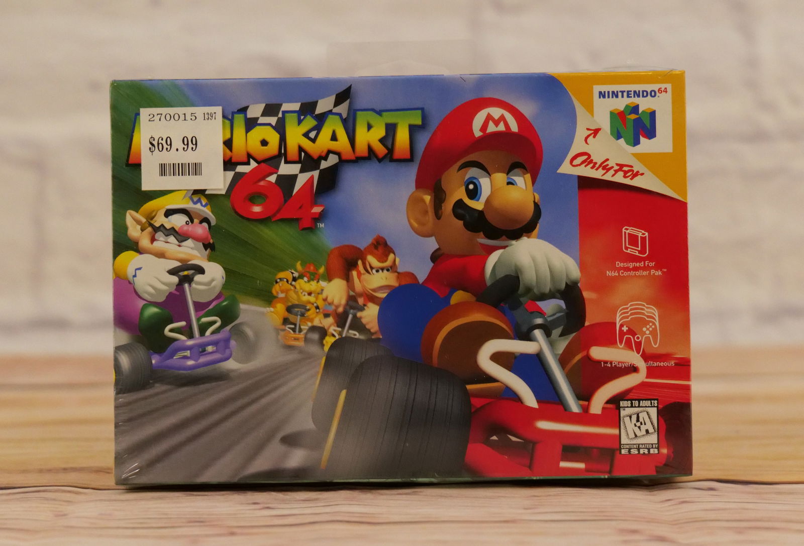 Super Mario Kart 64 (N64) Factory Sealed (1 of 6)