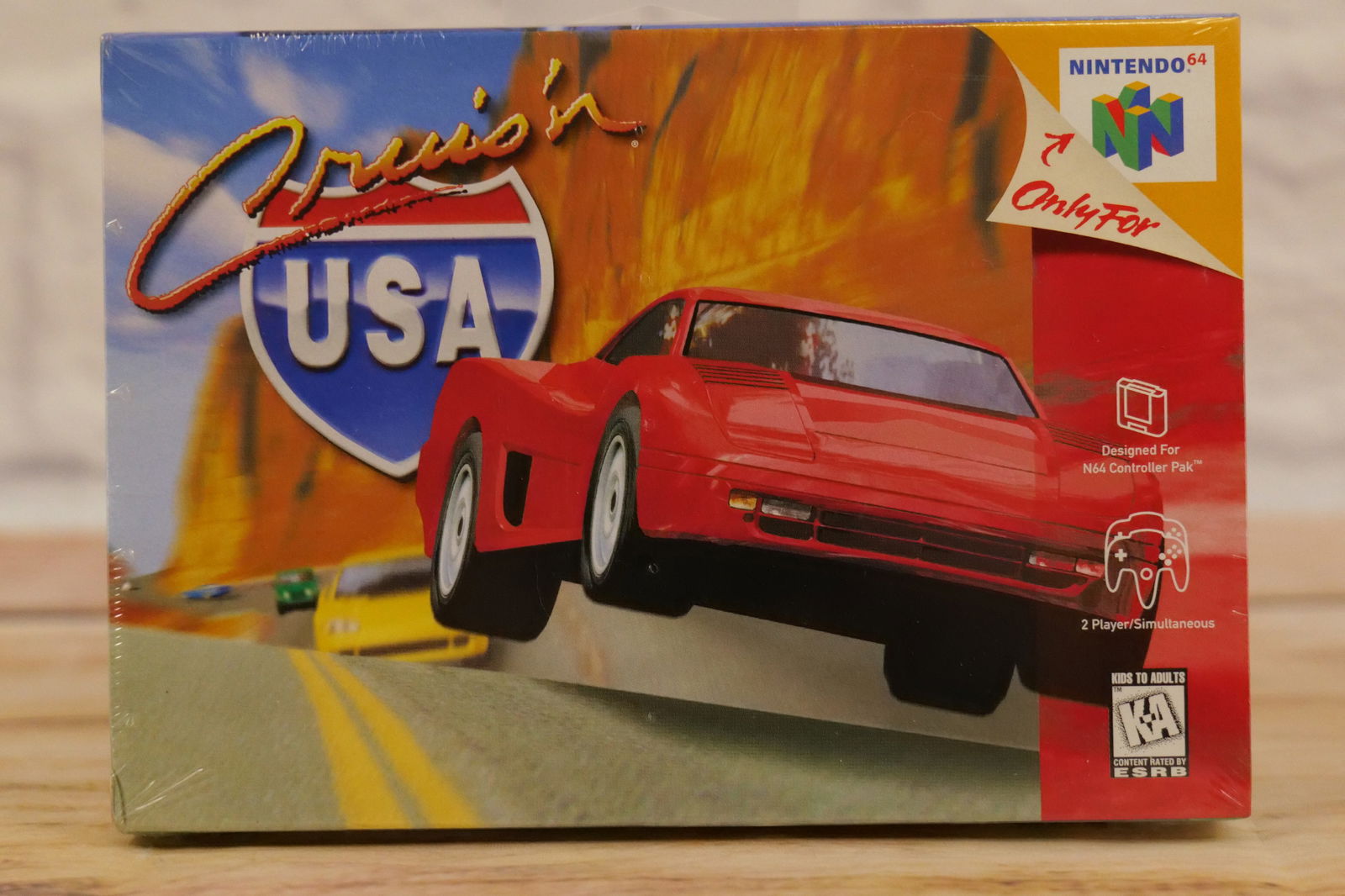 Cruis'n Usa Nintendo 64 Video Game Factory Sealed