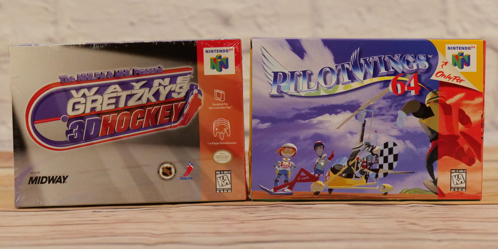 Lot of 2 Nintendo 64 Video Games - One Factory Sealed (1 of 16)