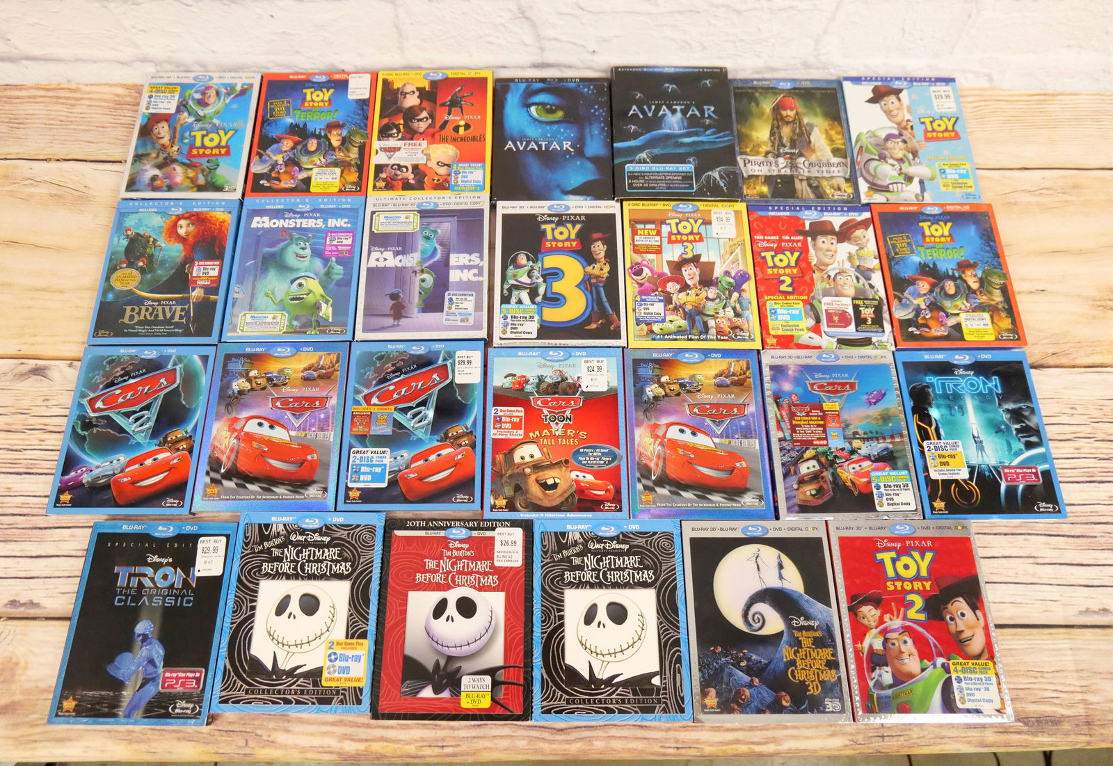 Lot of Walt Disney Blu-Rays - Most Factory Sealed (1 of 6)