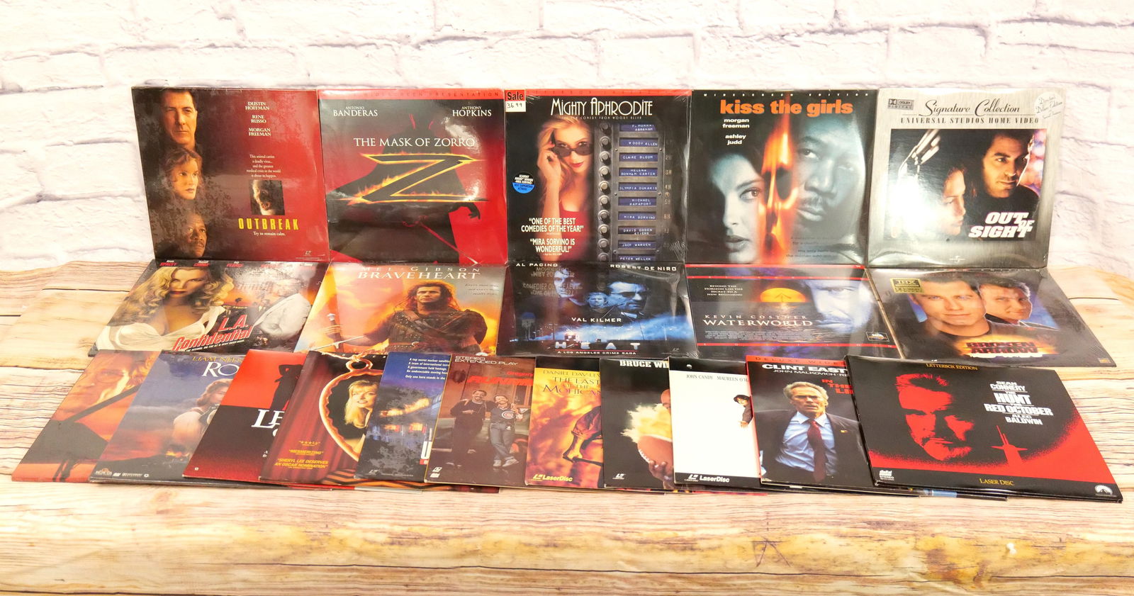 Large Lot of Laser Discs - Most Factory Sealed (1 of 7)