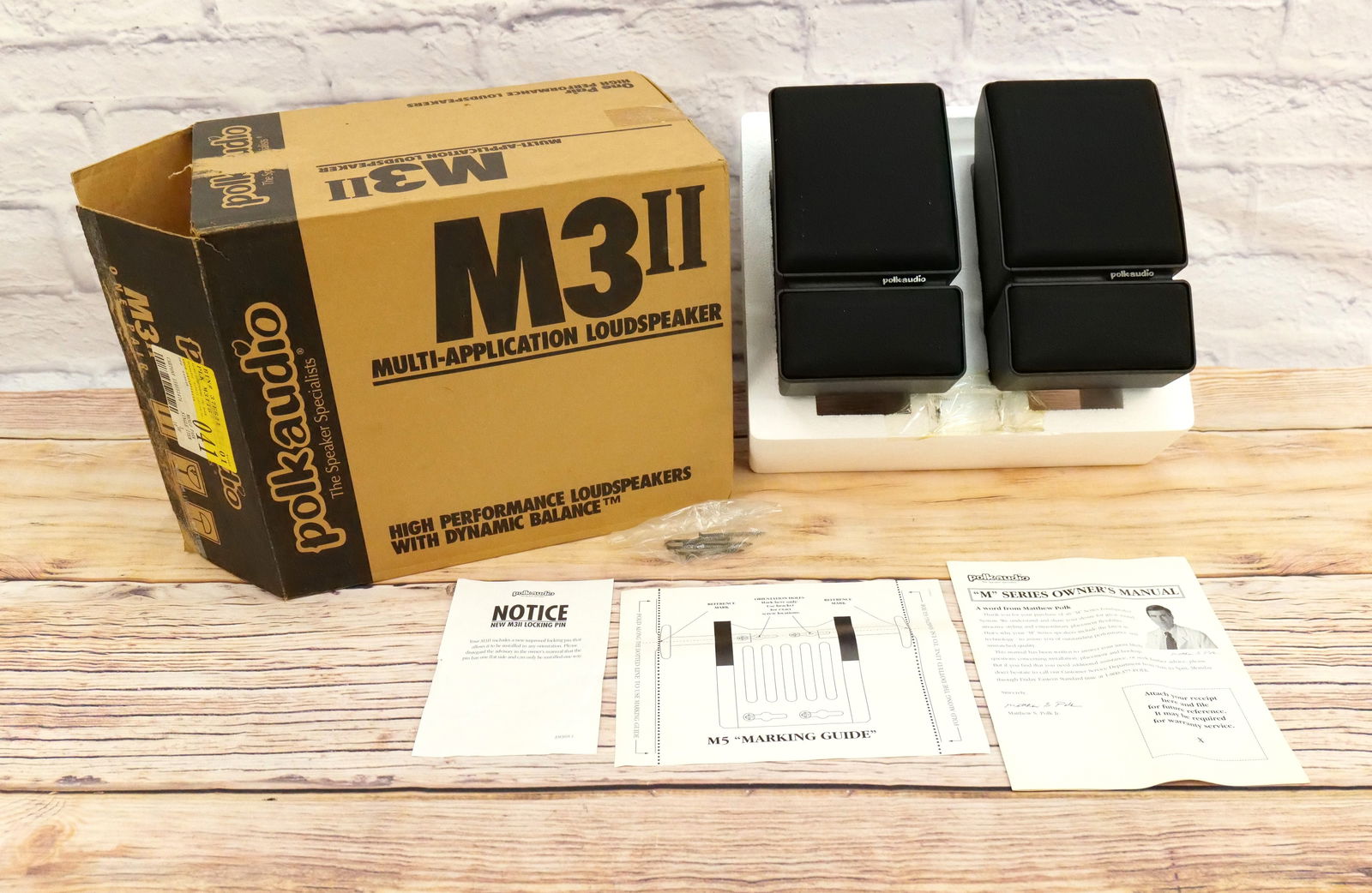 Polk Audio M3II High Proformance Loudspeaker (1 of 5)