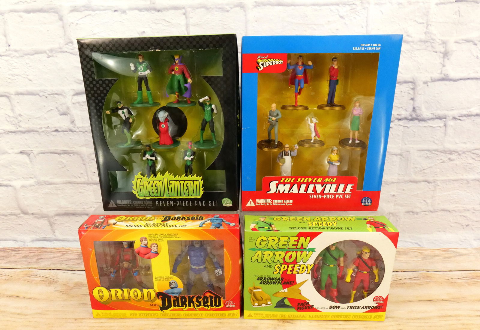 Lot of 4 DC Direct Action Figure Sets (1 of 12)