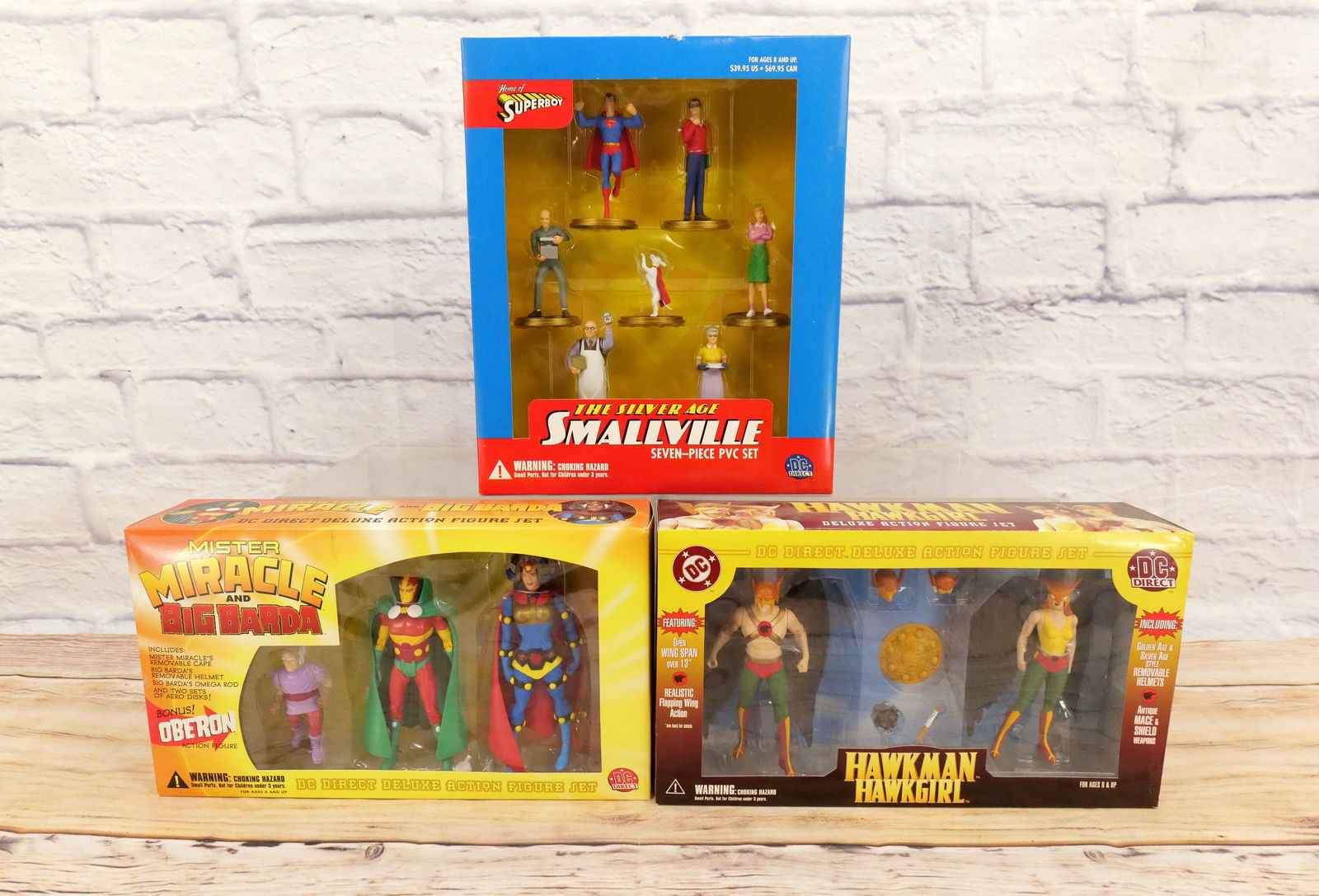 Lot of 3 DC Direct Action Figure Sets (1 of 13)