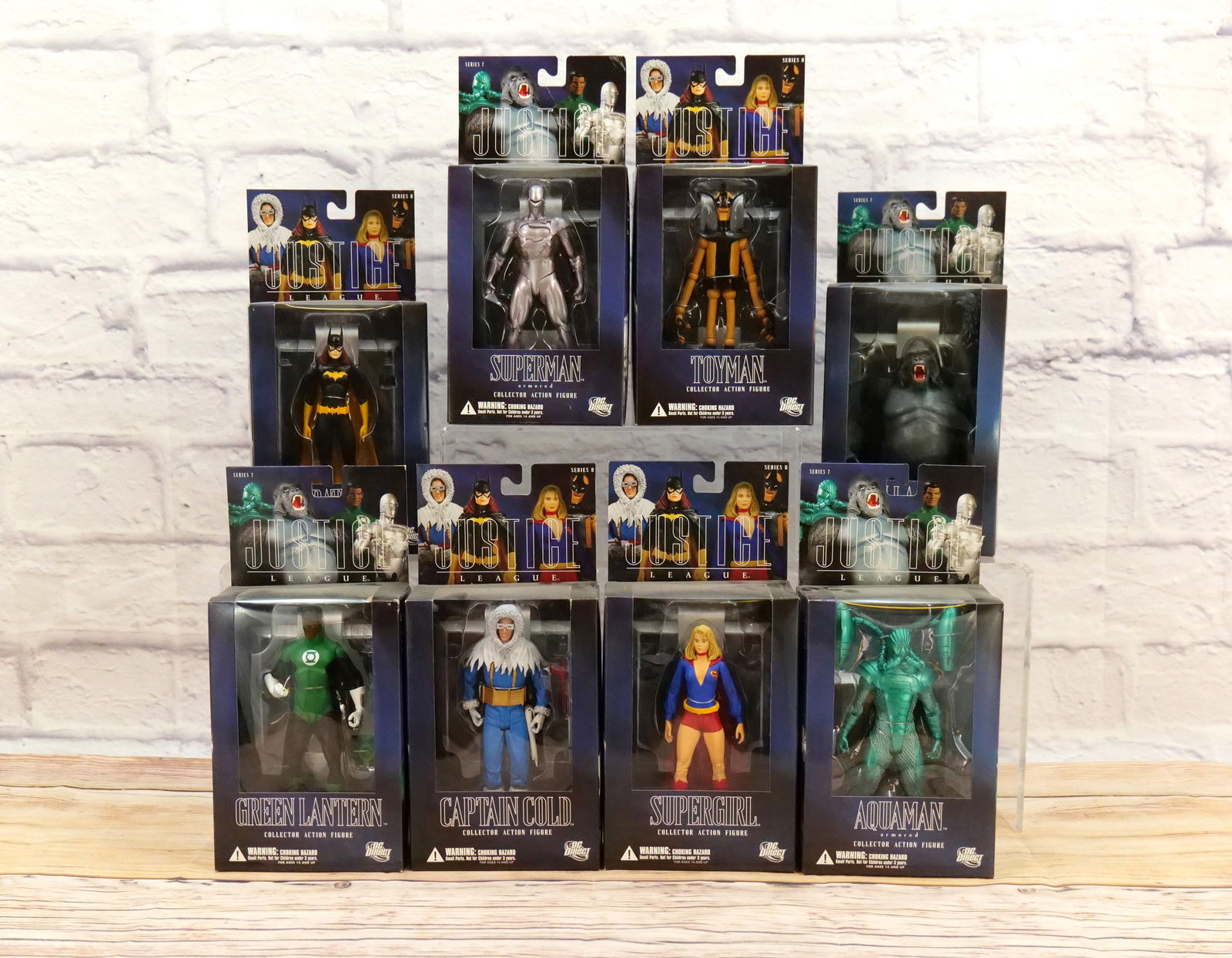 Lot of DC Direct Justice Action Figures - Series 7 & 8 (1 of 10)