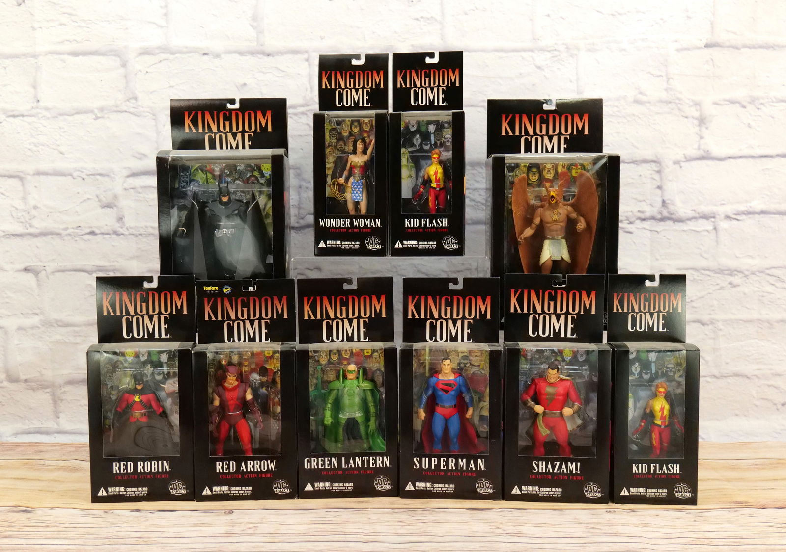 Lot of Kingdom Come Action Figures - Wave 1 & 2 (1 of 11)