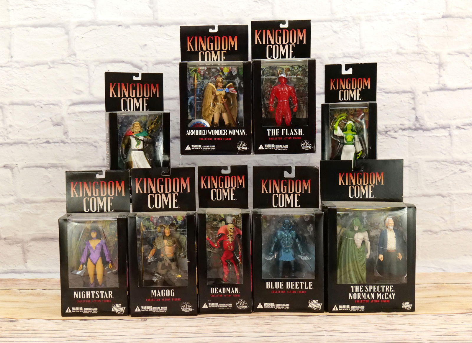 Lot of Kingdom Come Action Figures - Wave 3 & Elseworlds (1 of 10)
