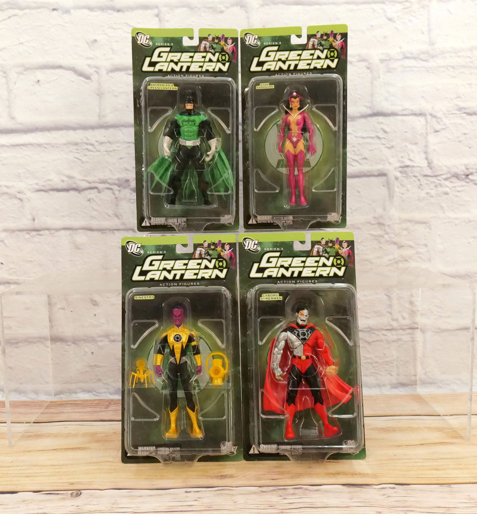 Lot of DC Direct Green Lantern Series 3 Action Figures (1 of 8)