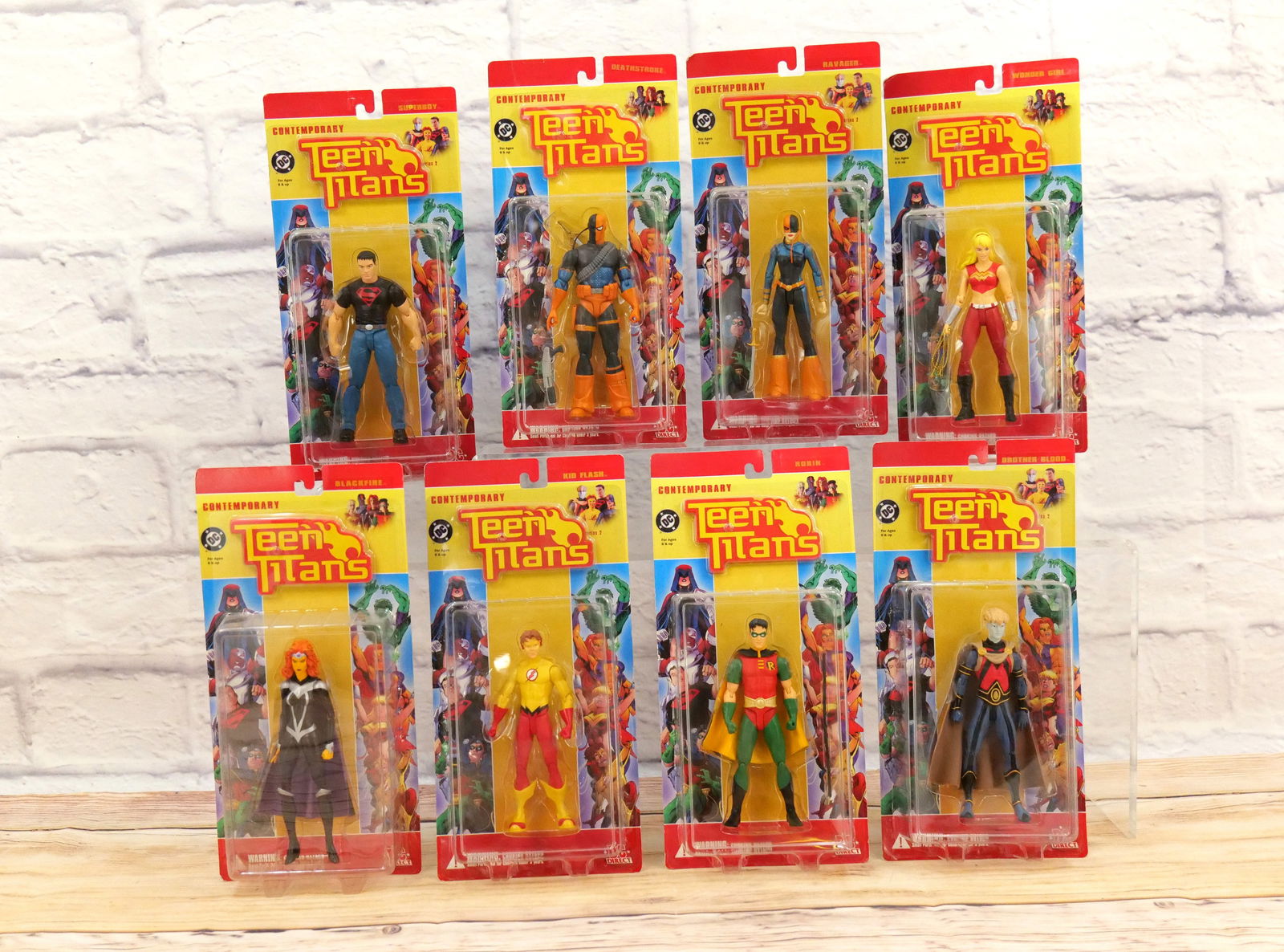 Lot of DC Direct Contemporary Teen Titans Action Figures - Series 1 & 2 (1 of 10)