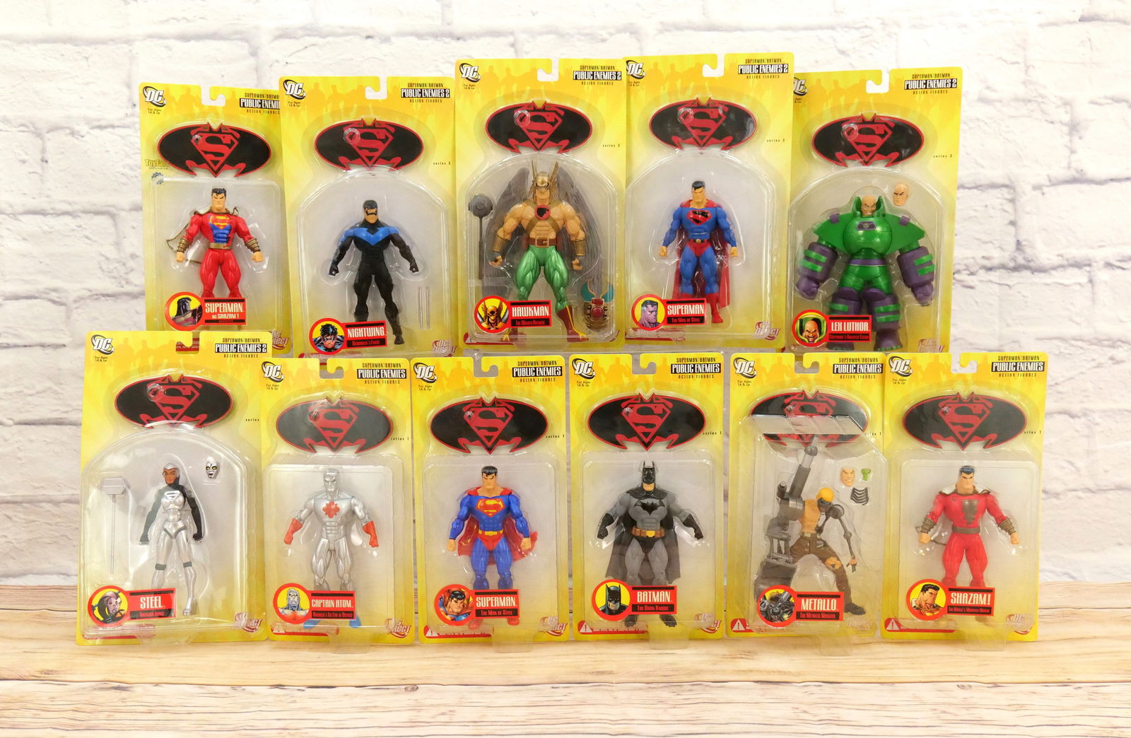 Lot of Superman/Batman Public Enemies Action Figures (1 of 16)
