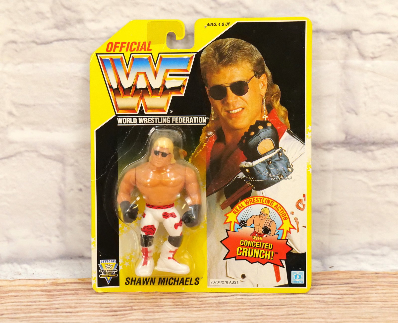 Hasbro WWF Shawn Michaels Action Figure - Sealed: Hasbro WWF Shawn Michaels Action Figure - Sealed on Card. All invoices must be paid within 24 hours of the sale. We offer multiple shipping options besides the Liveauctioneers Liveship quoted on this 