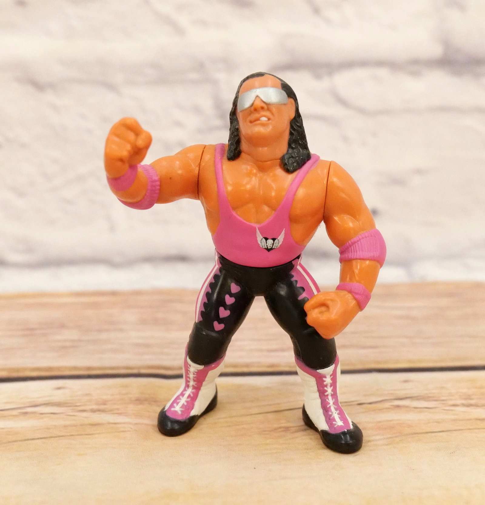 WWF Hasbro Bret the Hitman Hart Action Figure: WWF Hasbro Bret the Hitman Hart Action Figure. All invoices must be paid within 24 hours of the sale. We offer multiple shipping options besides the Liveauctioneers Liveship quoted on this listing. We