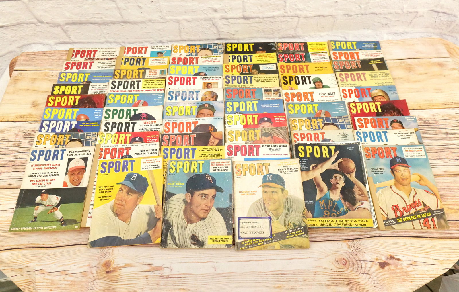 Huge Lot of Sport Magazines - 1950's and 1960's (1 of 11)