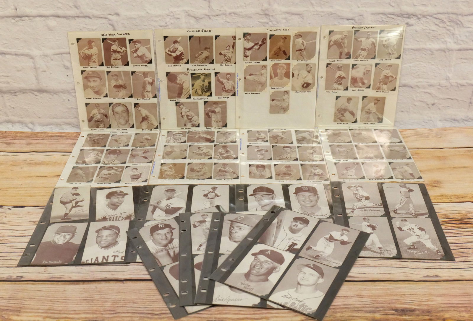 Lot of Baseball Exhibit Cards - 1947-1966 (1 of 7)