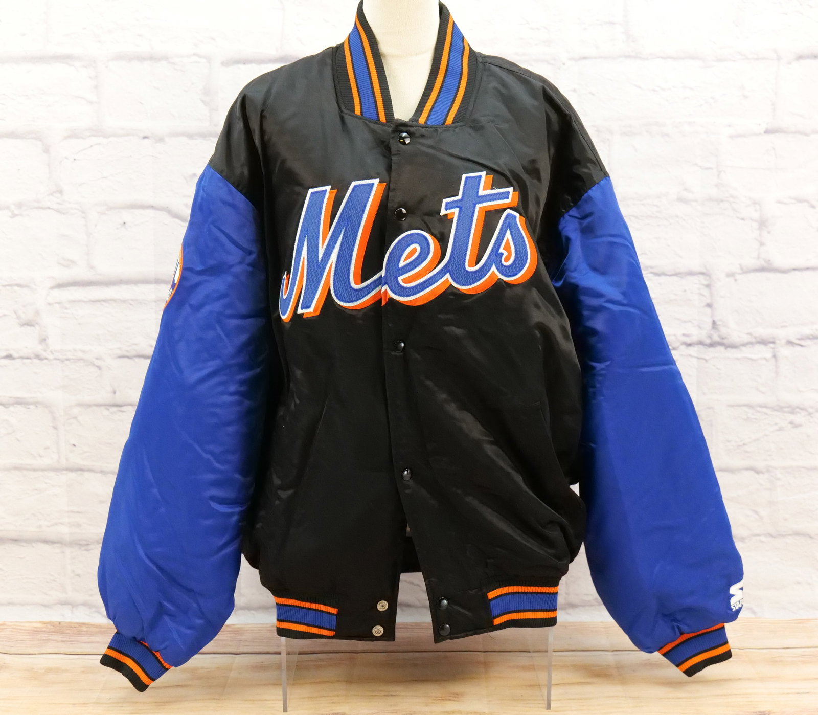 New York Mets Starter Snap Jacket (1 of 9)