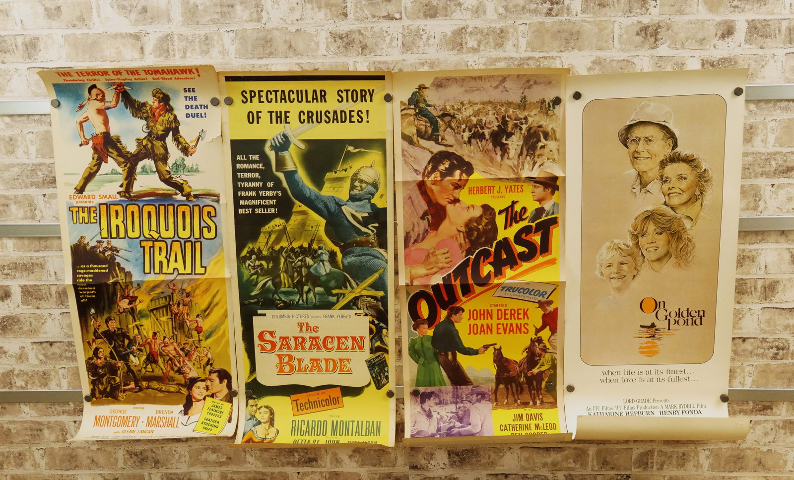 Lot of 4 Window/Lobby Cards (1 of 11)