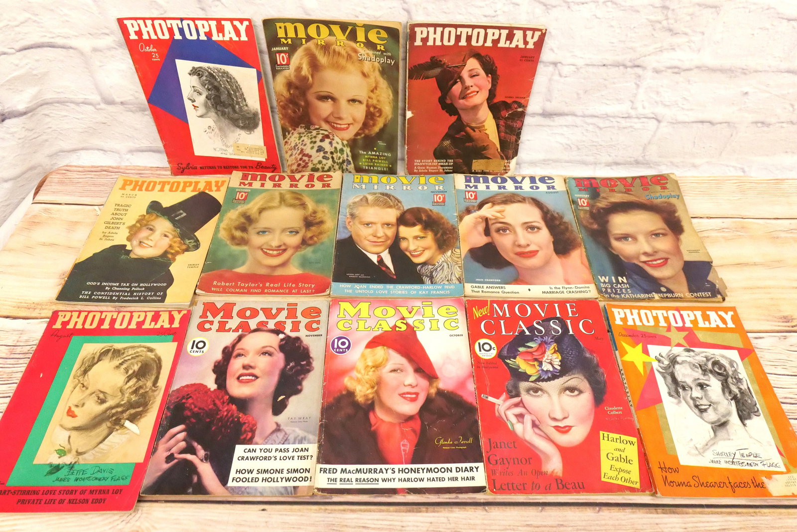 Lot of Motion Picture Magazines - 1936 (1 of 8)