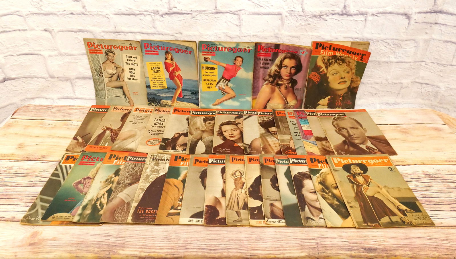 Lot of 35+ Picturegoer Magazines (1 of 20)