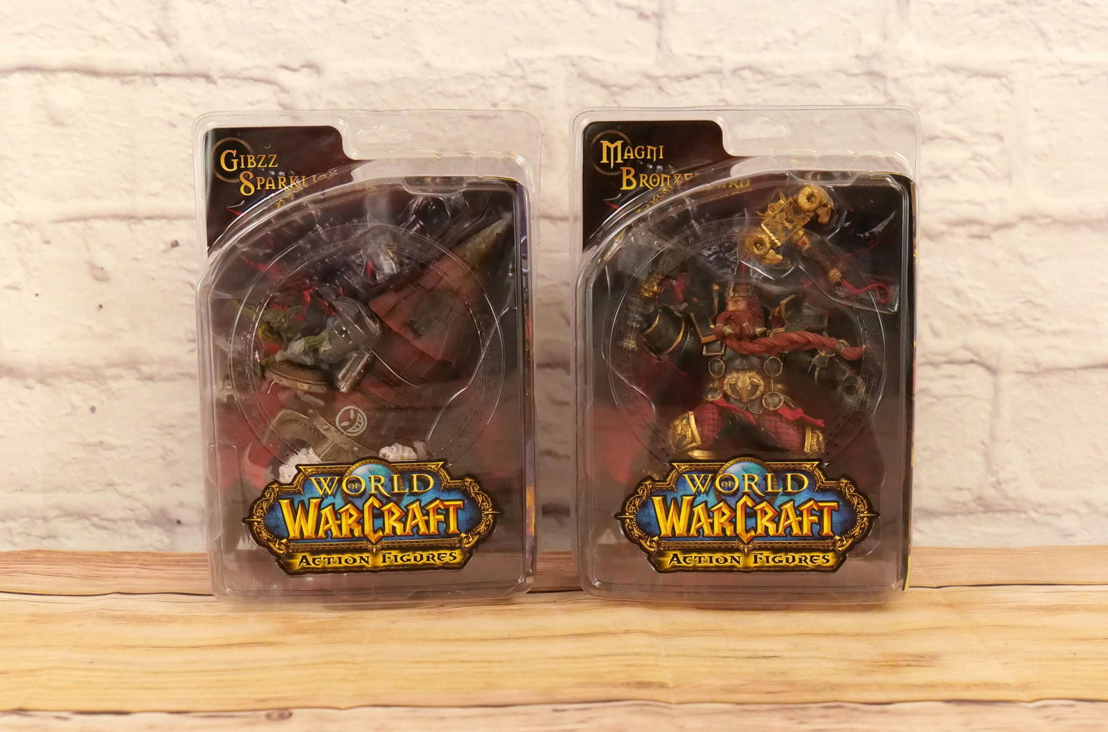 Lot of 2 World of Warcraft Series 6 Action Figures (1 of 8)