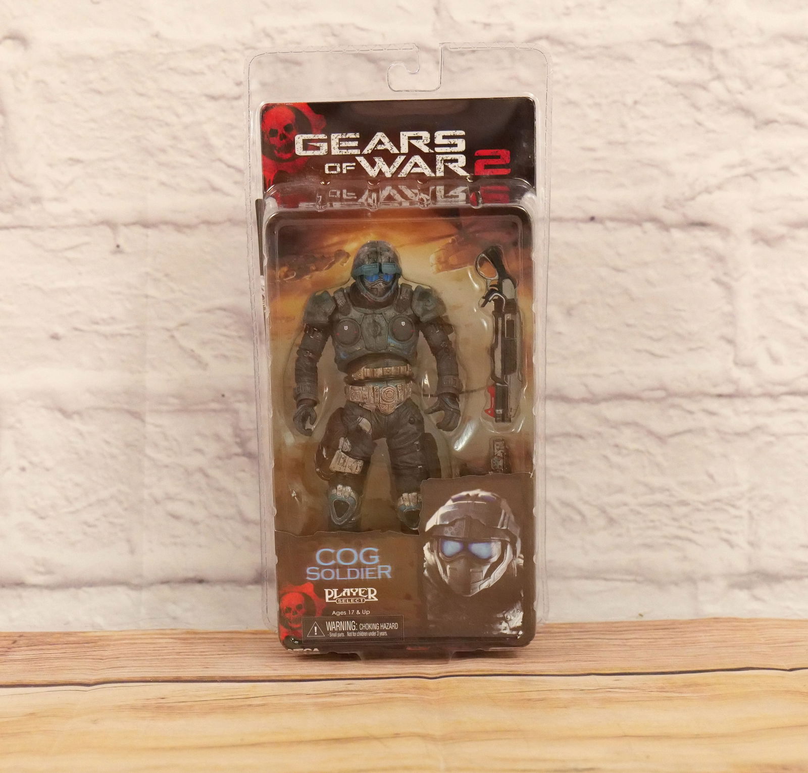 NECA Gears of War 2 Cog Soldier Action Figure (1 of 7)