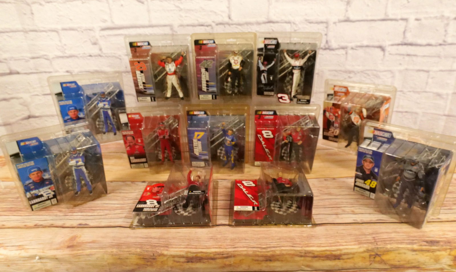 Lot of 12 McFarlane NASCAR Figures (1 of 15)