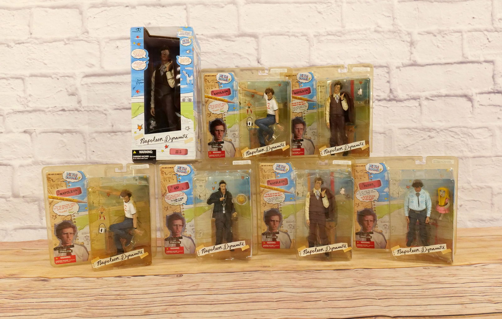 Lot of McFarlane Napoleon Dynamite Figures (1 of 13)
