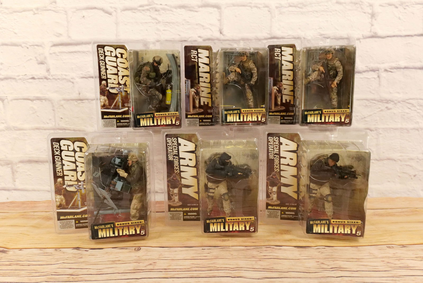 Lot of 6 McFarlane's Series 5 Action Figures (1 of 11)