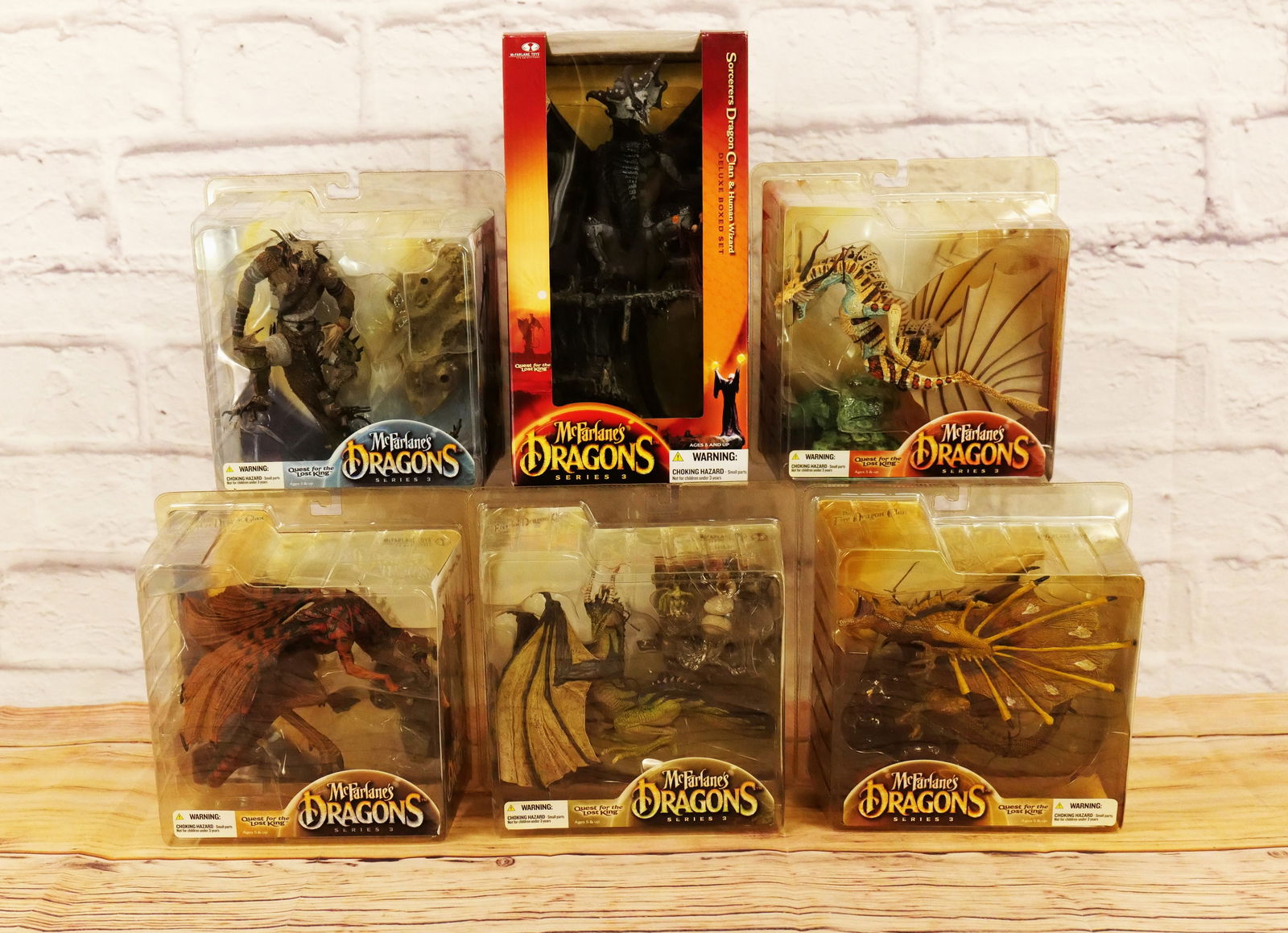 Lot of McFarlane Dragons Series 3 Figures (1 of 17)