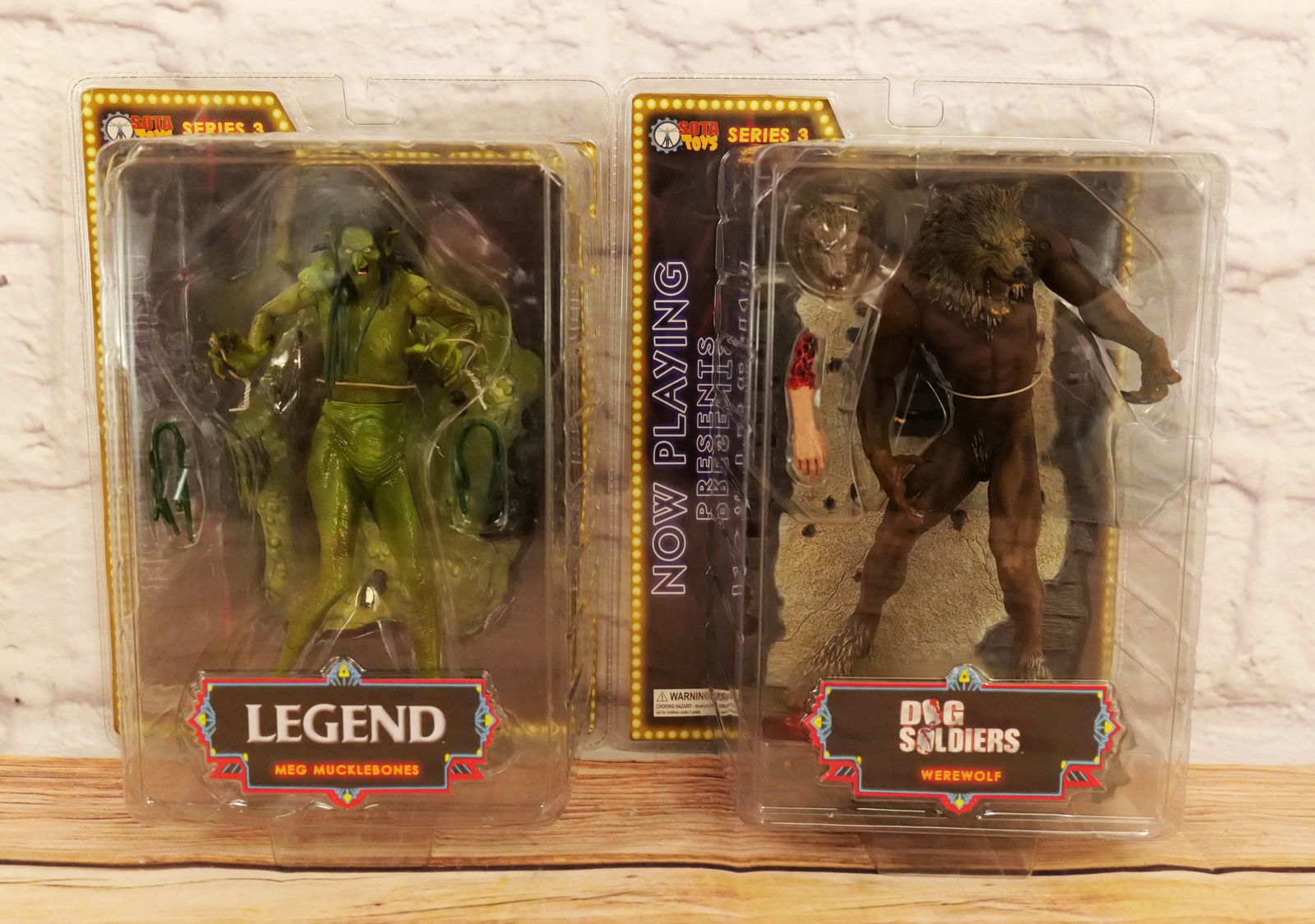 Lot of Now Playing Presents Sota Toys Series 3 Action Figures (1 of 5)