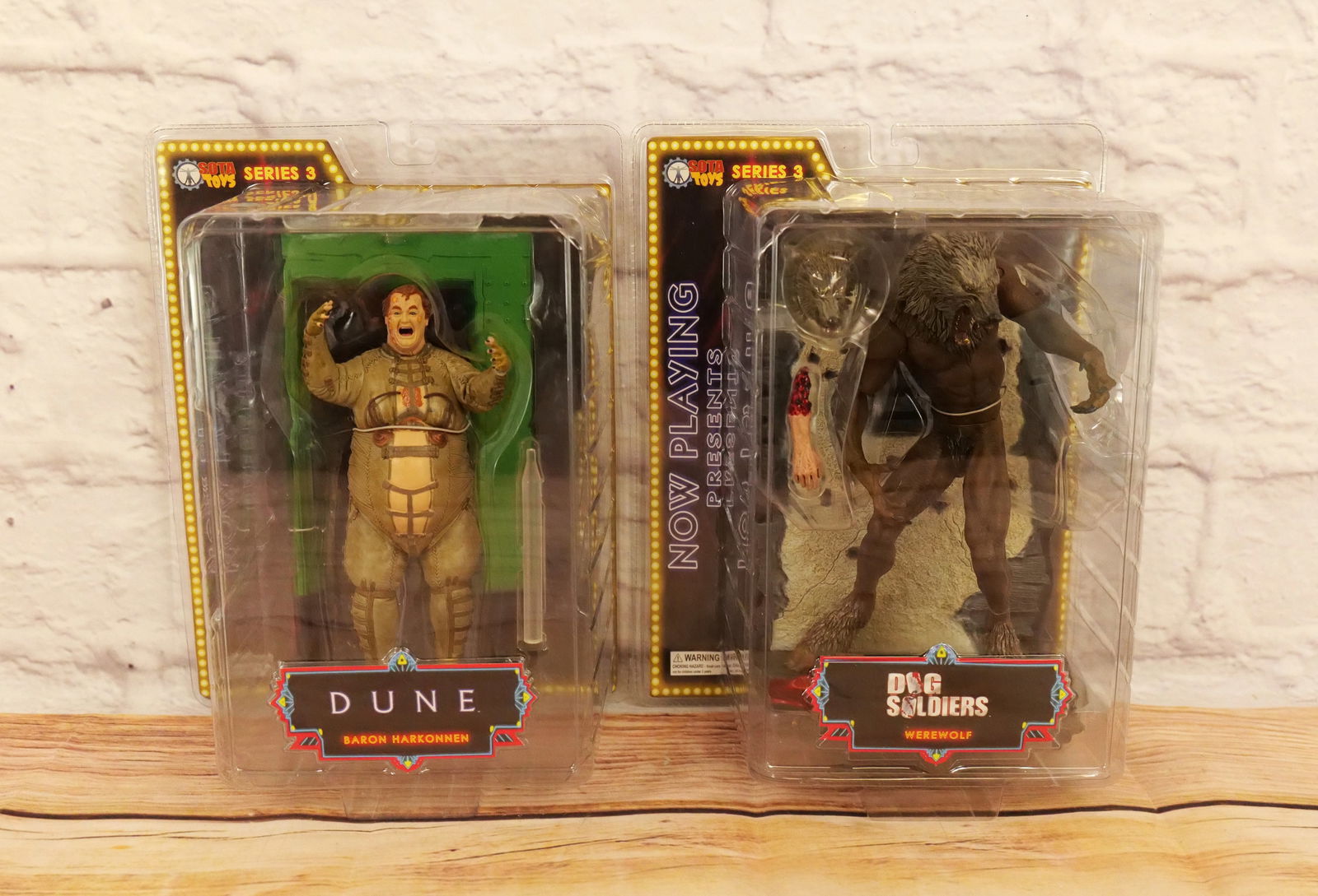 Lot of Now Playing Presents Sota Toys Series 3 Action Figures (1 of 6)