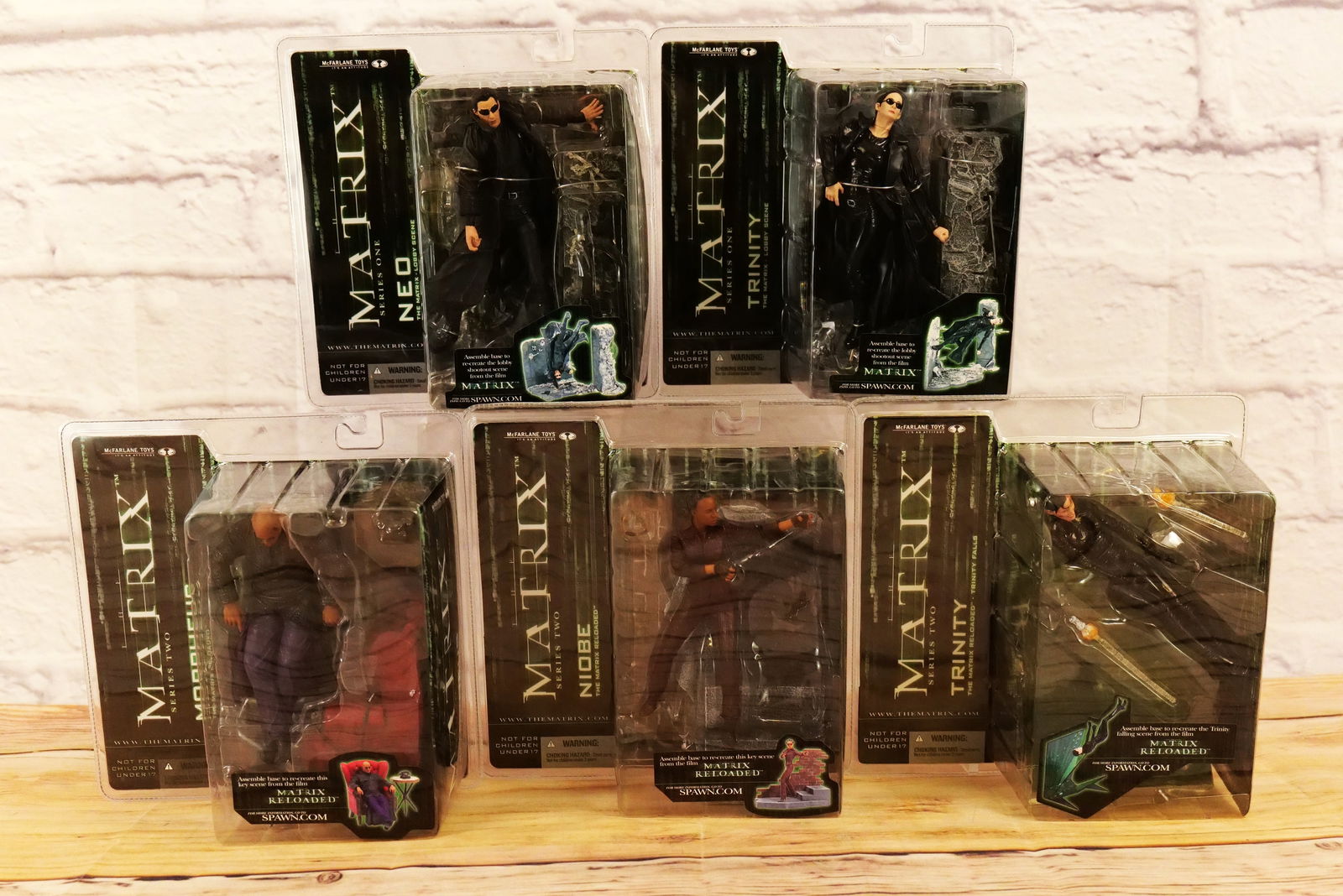 Lot of 5 McFarlane The Matrix Action Figures (1 of 16)