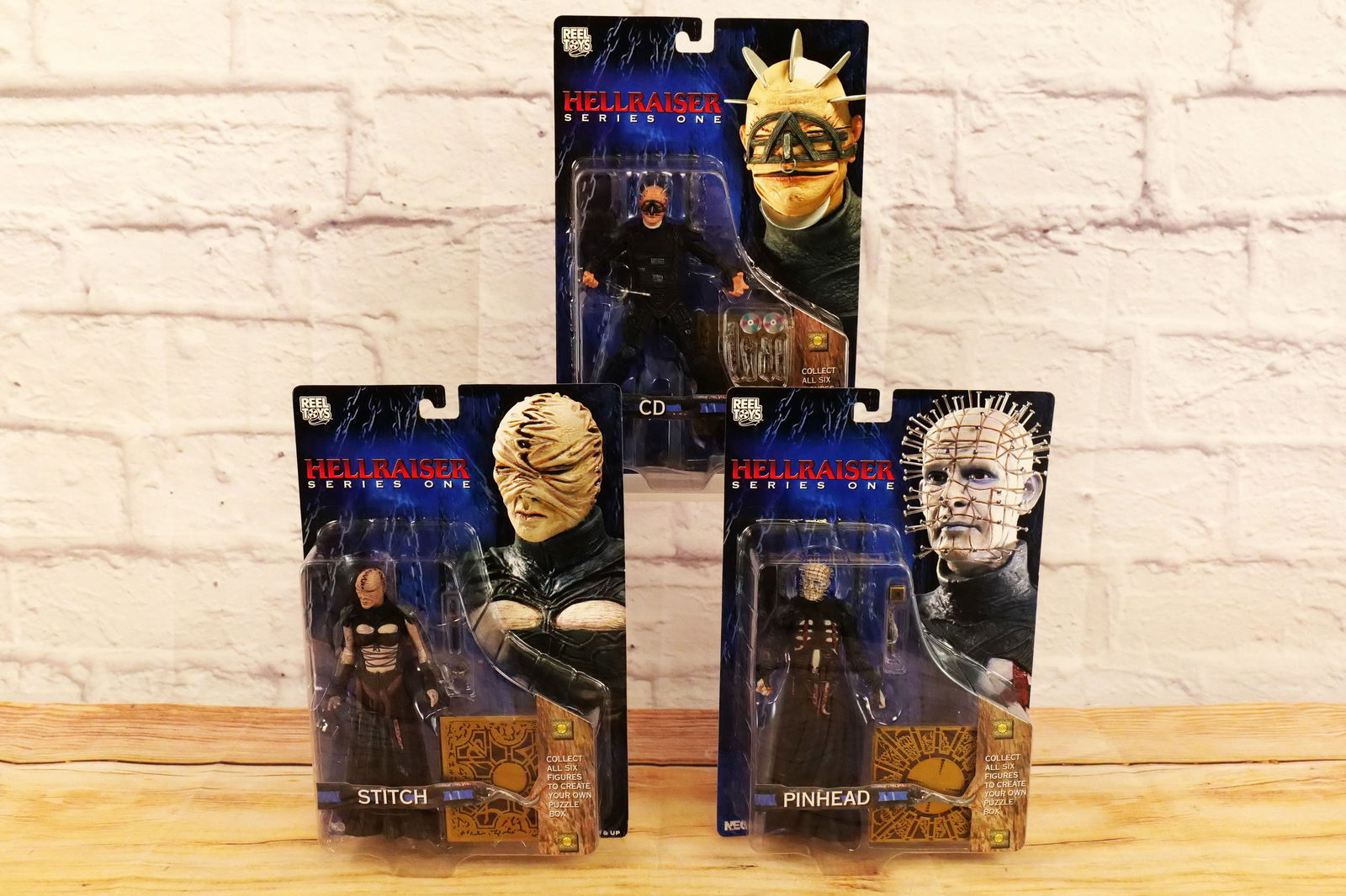 Lot of 3 NECA Hellraiser Series One Action Figures (1 of 13)